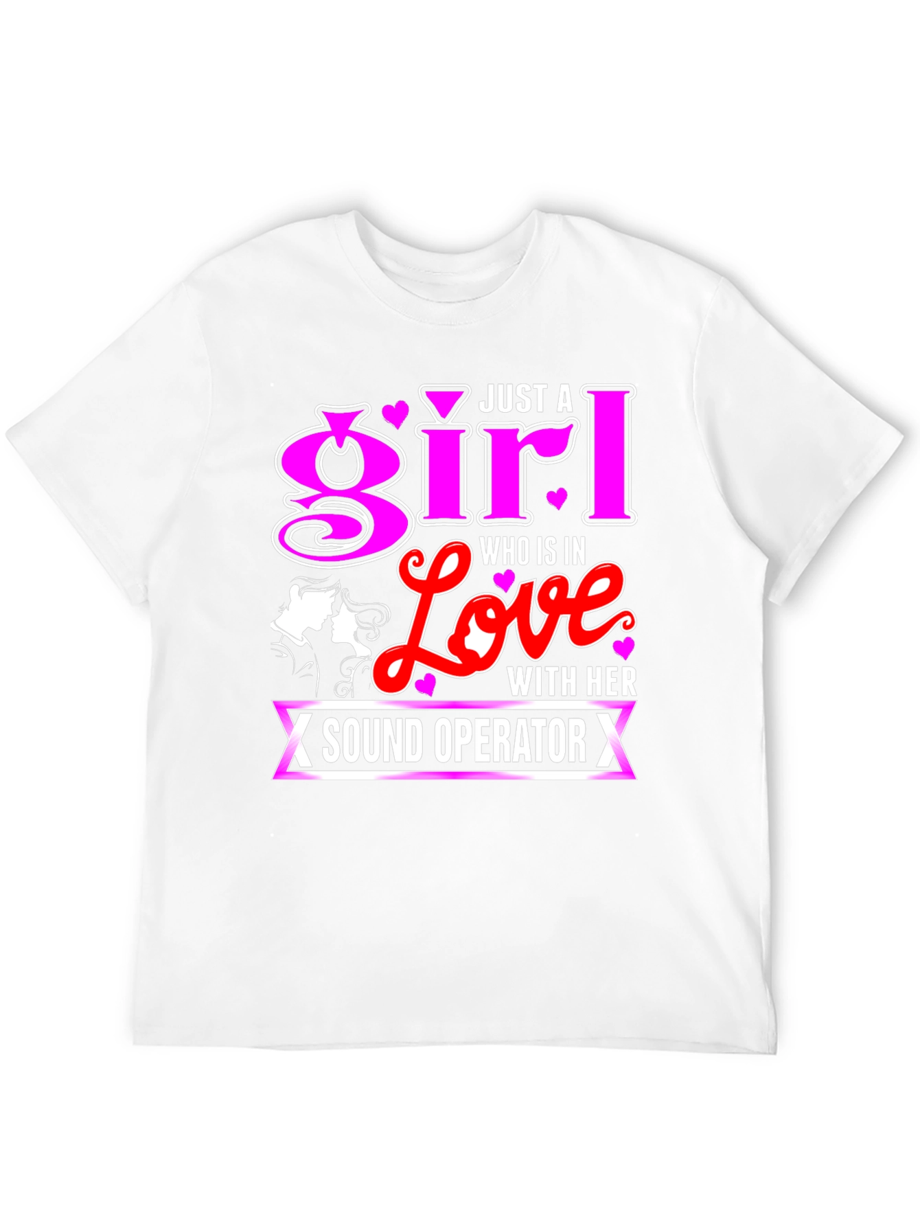 Girl in Love with Sound Operator T-Shirt