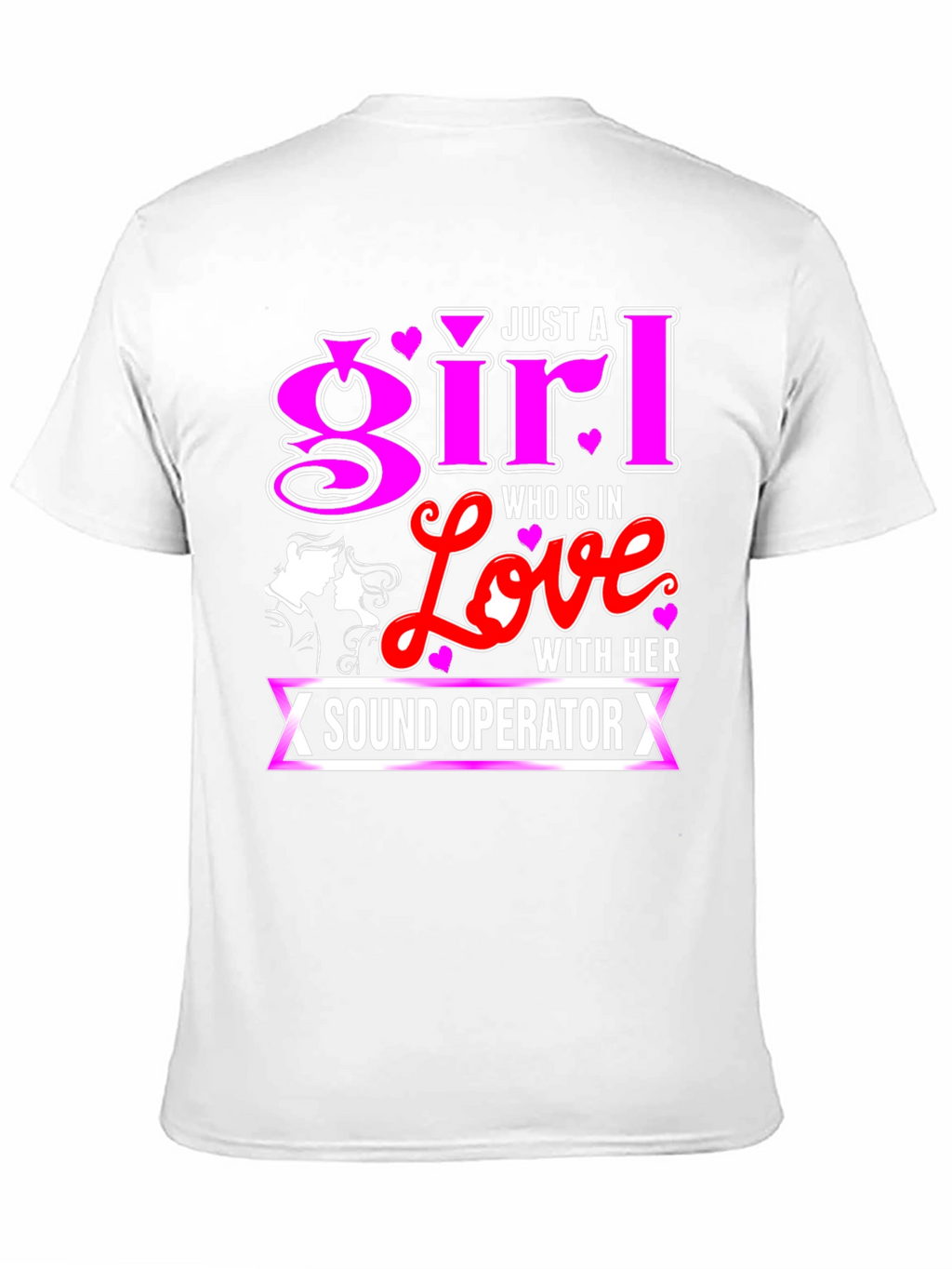 Girl in Love with Sound Operator T-Shirt