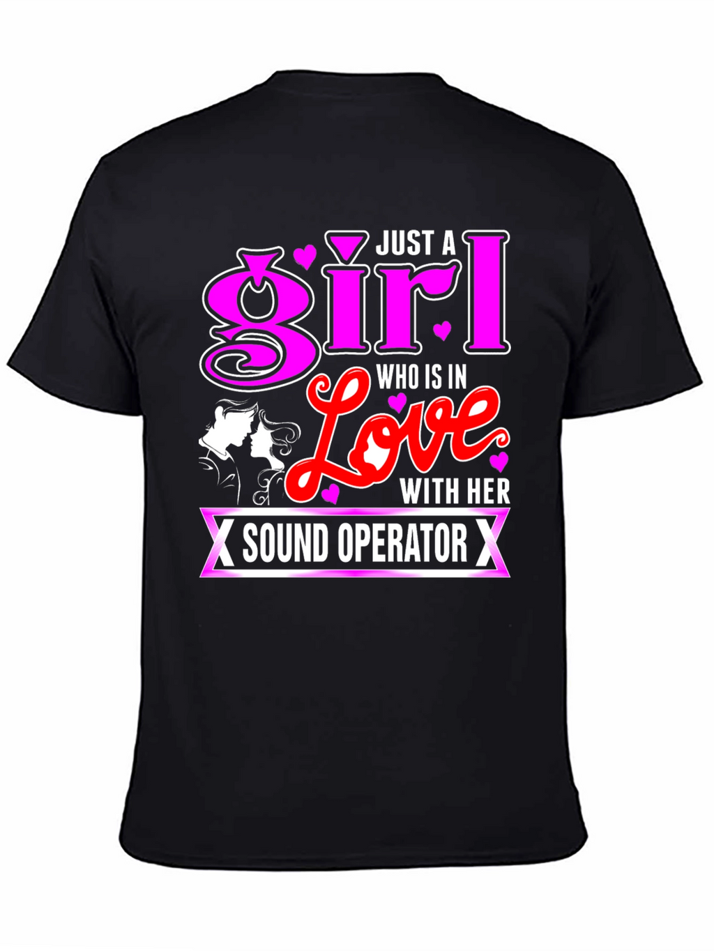 Girl in Love with Sound Operator T-Shirt