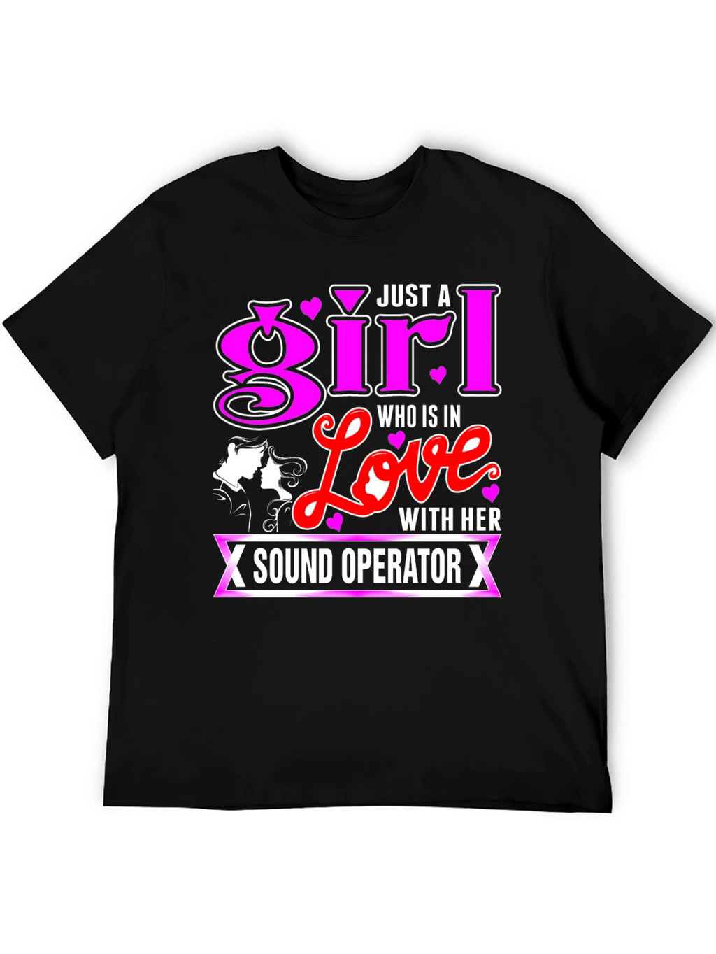 Girl in Love with Sound Operator T-Shirt