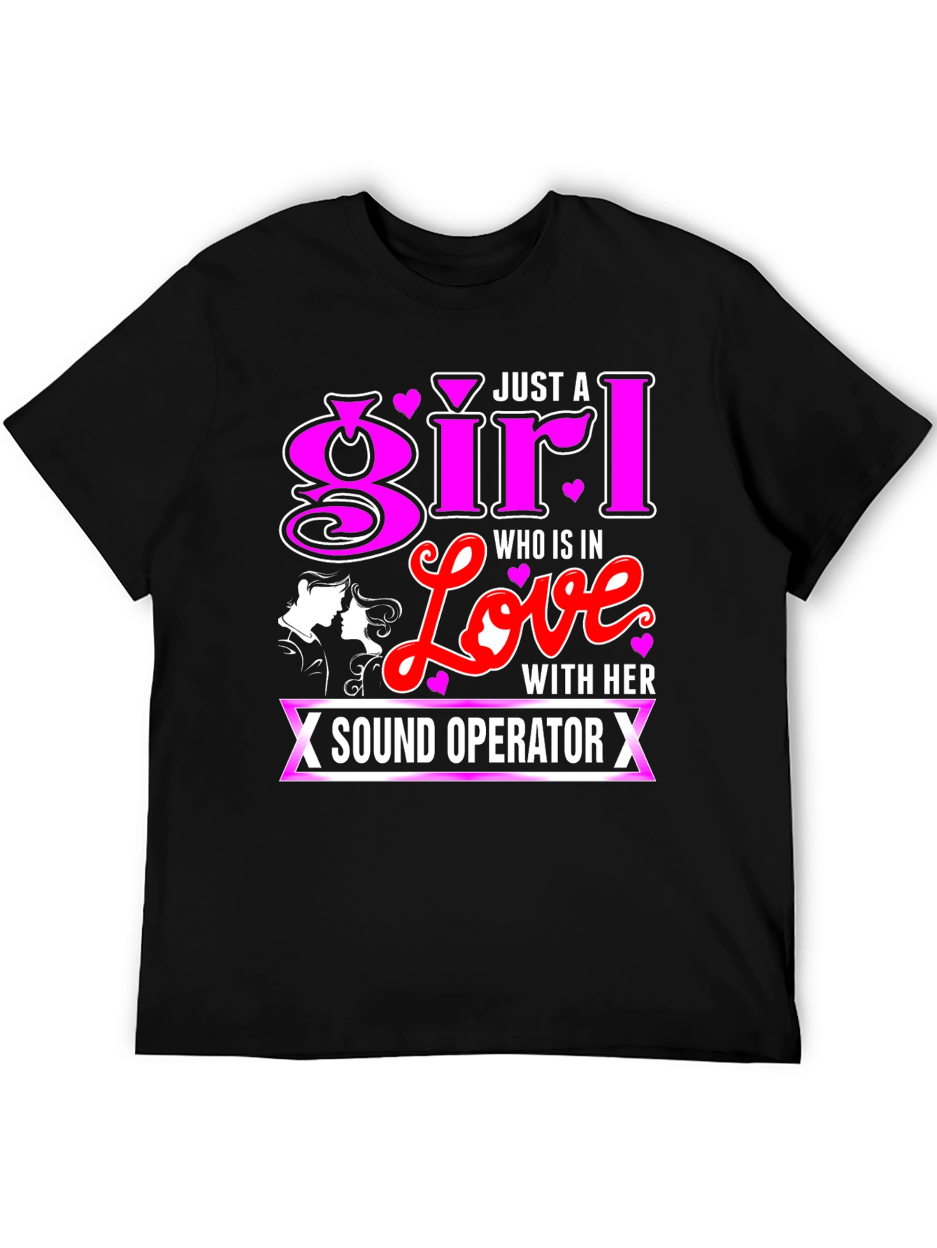Girl in Love with Sound Operator T-Shirt