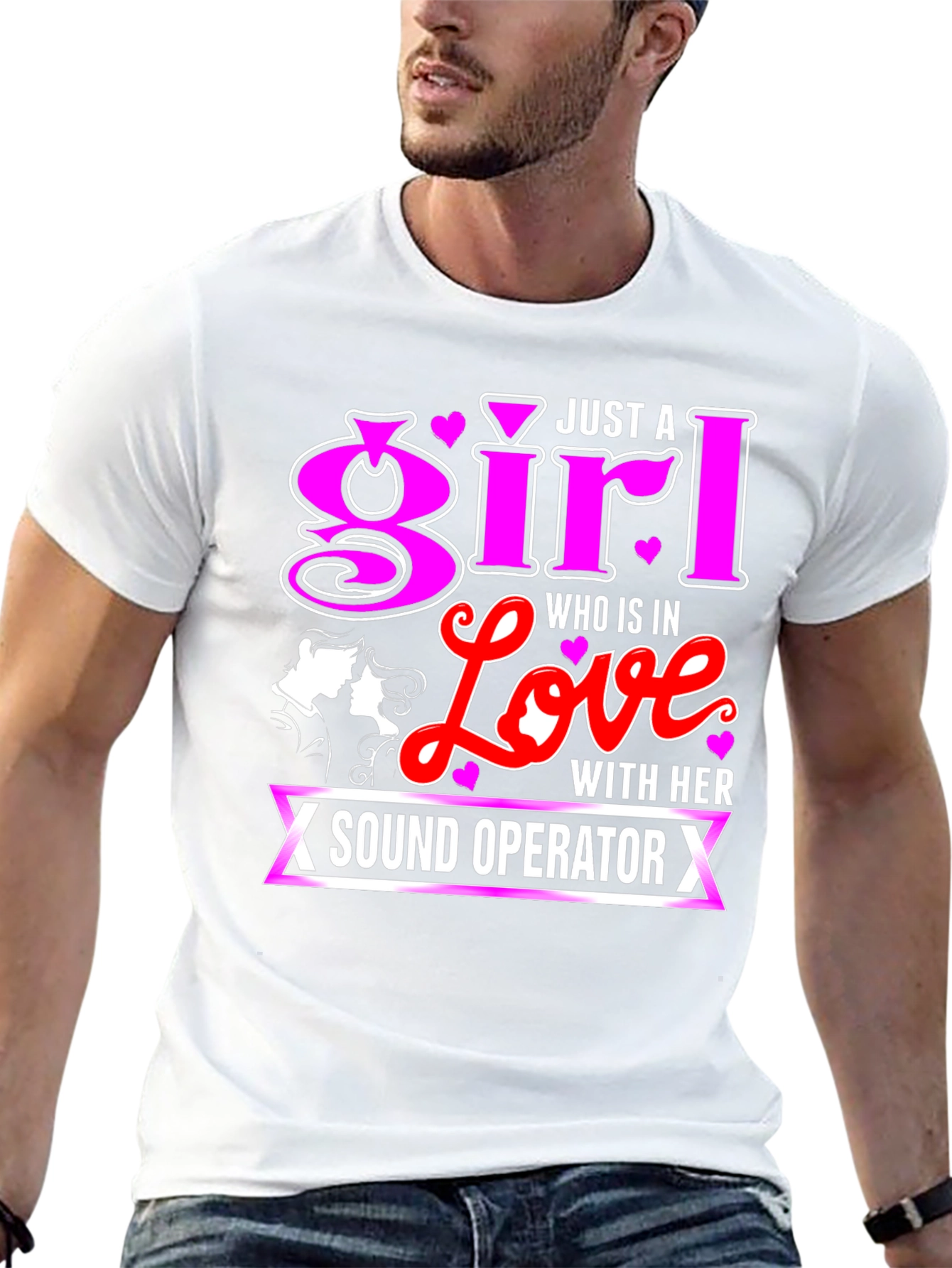 Girl in Love with Sound Operator T-Shirt