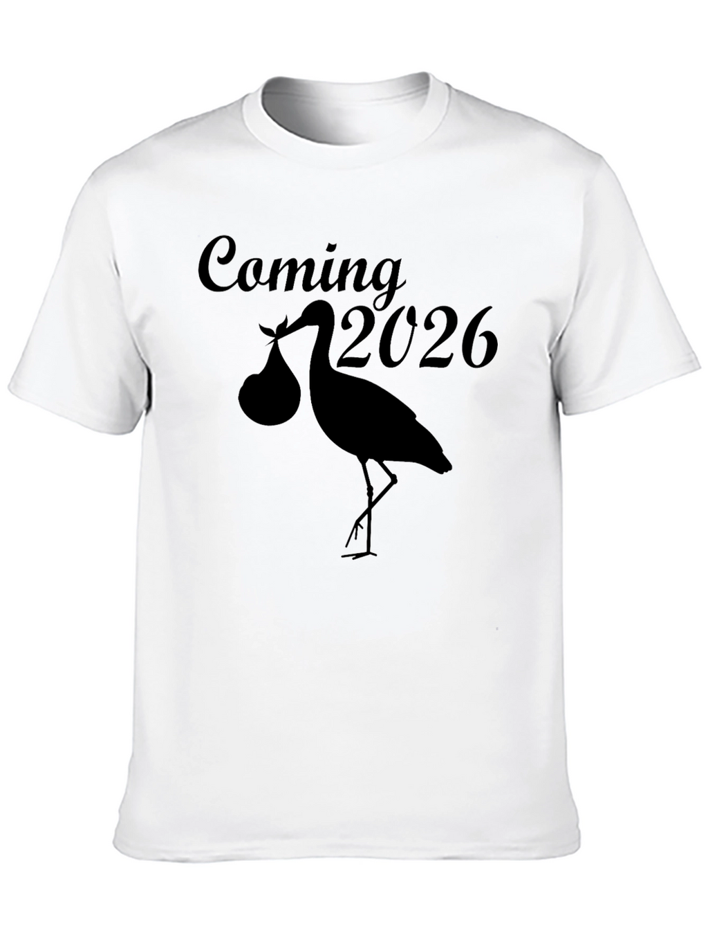Coming 2026 Baby Announcement T-Shirt