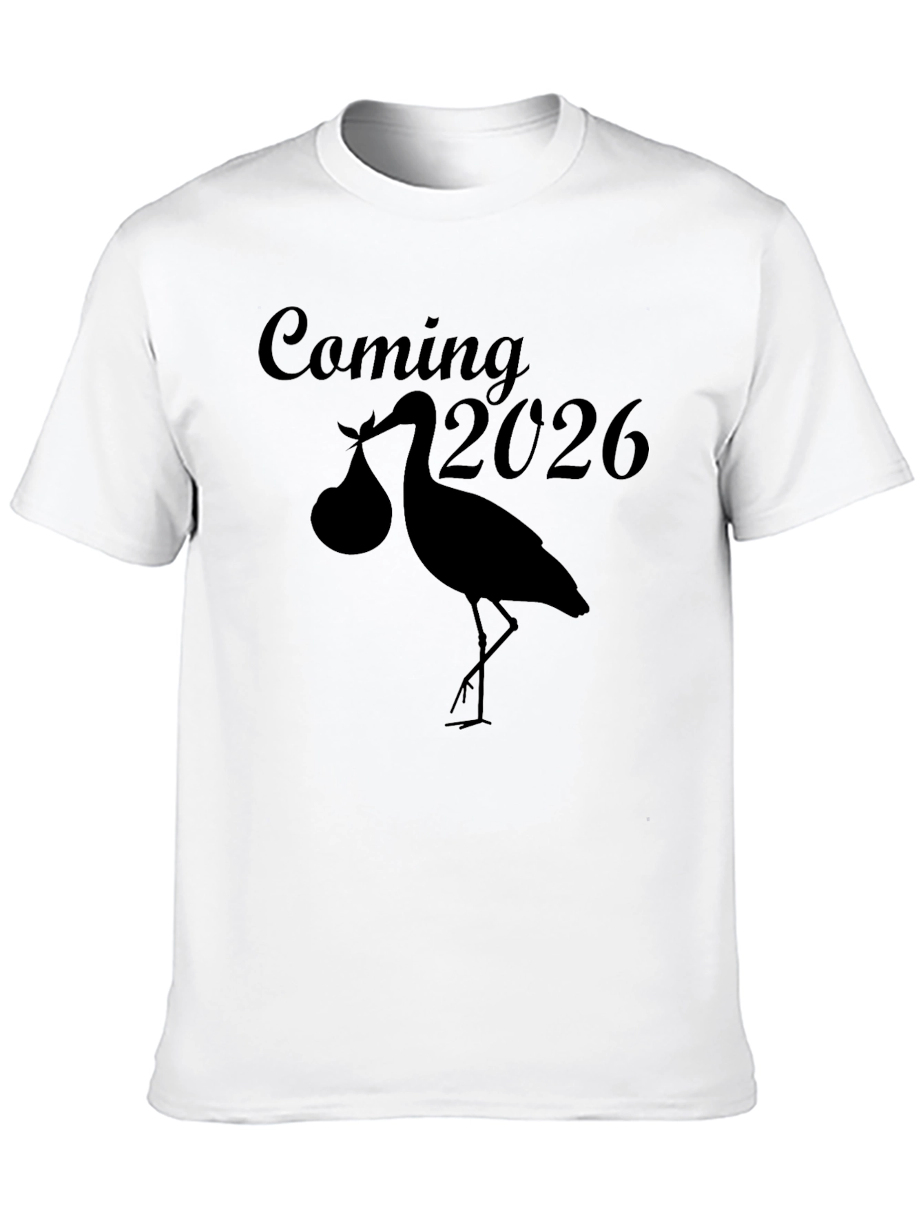 Coming 2026 Baby Announcement T-Shirt