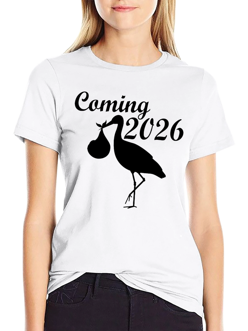 Coming 2026 Baby Announcement T-Shirt