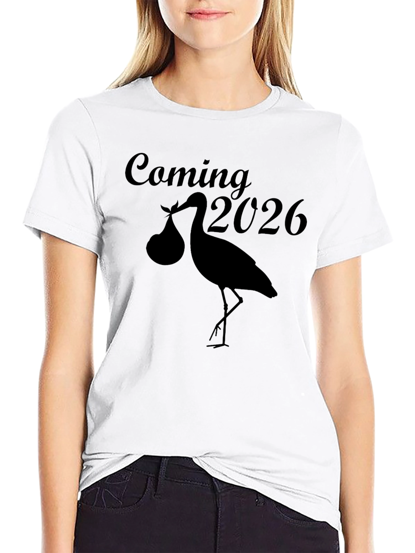 Coming 2026 Baby Announcement T-Shirt