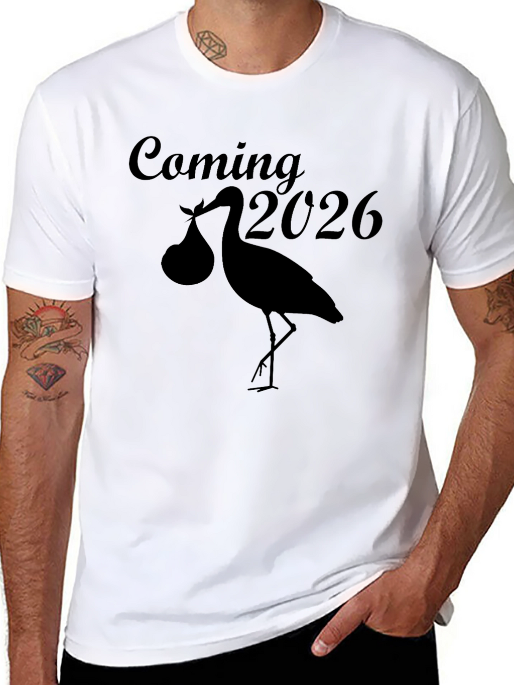 Coming 2026 Baby Announcement T-Shirt