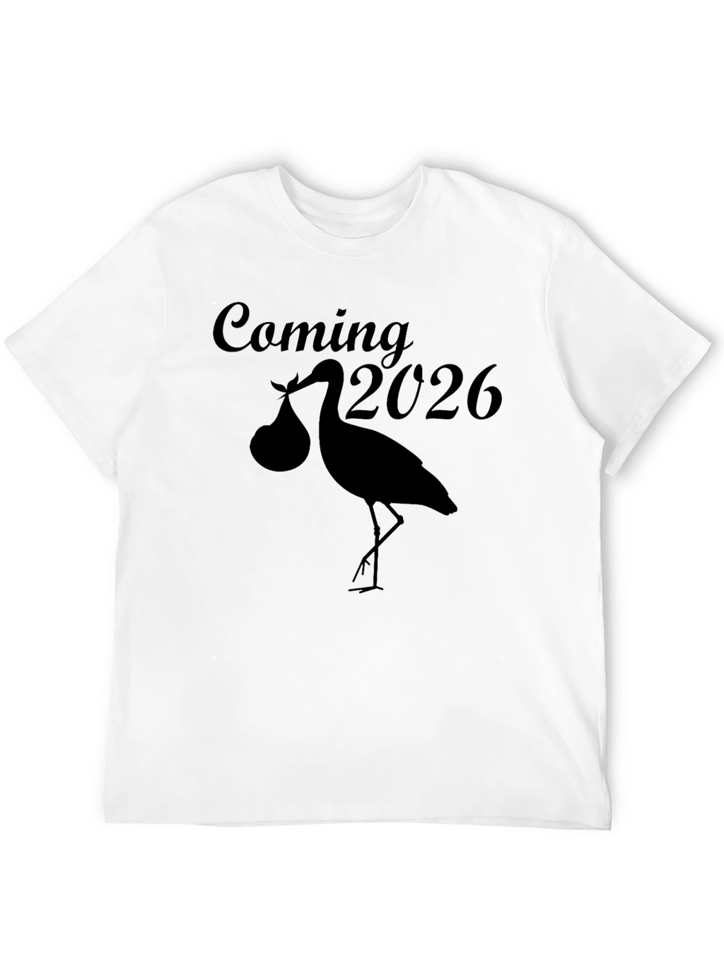 Coming 2026 Baby Announcement T-Shirt