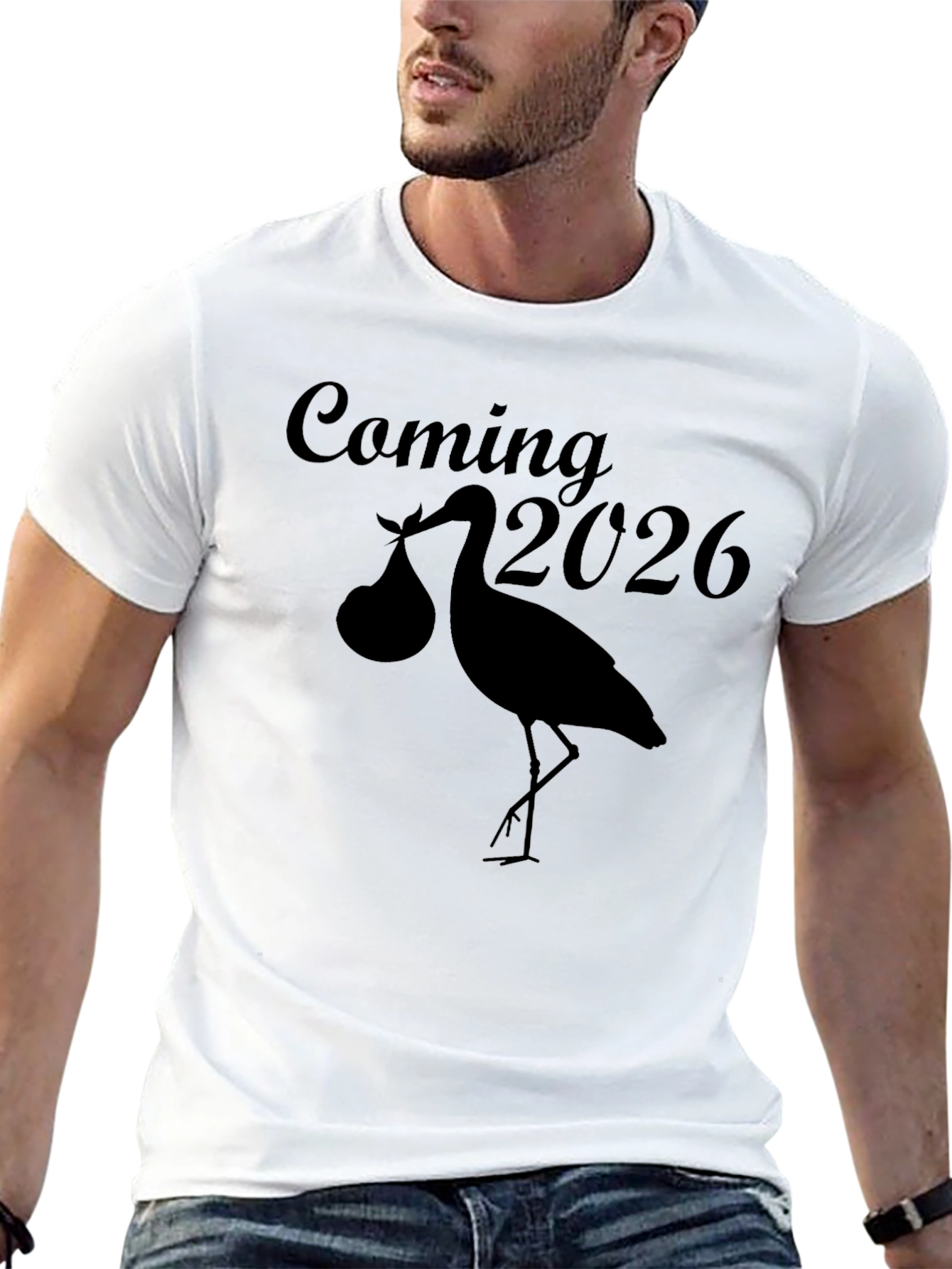 Coming 2026 Baby Announcement T-Shirt