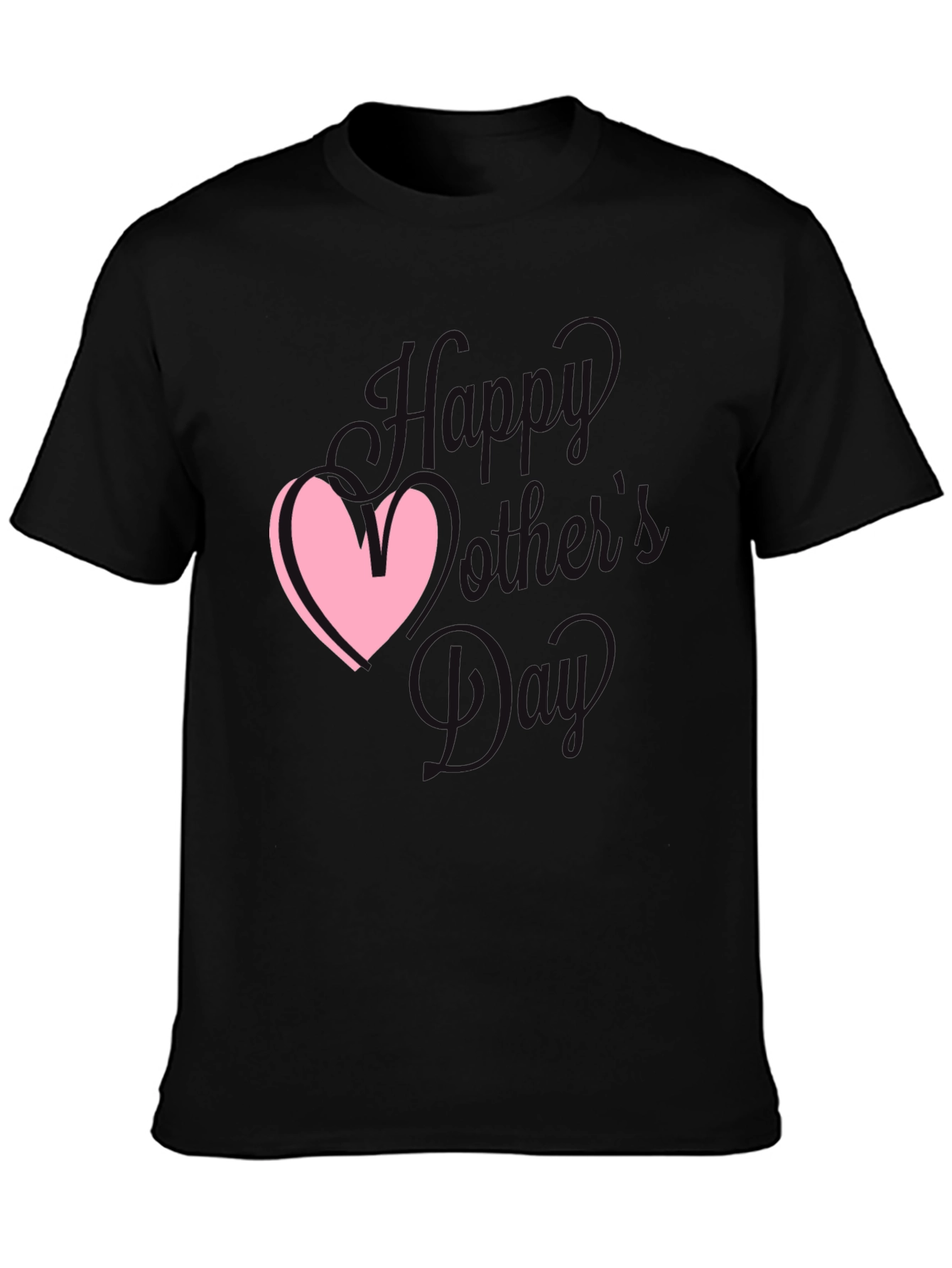 Love Mothers Day Black Tee