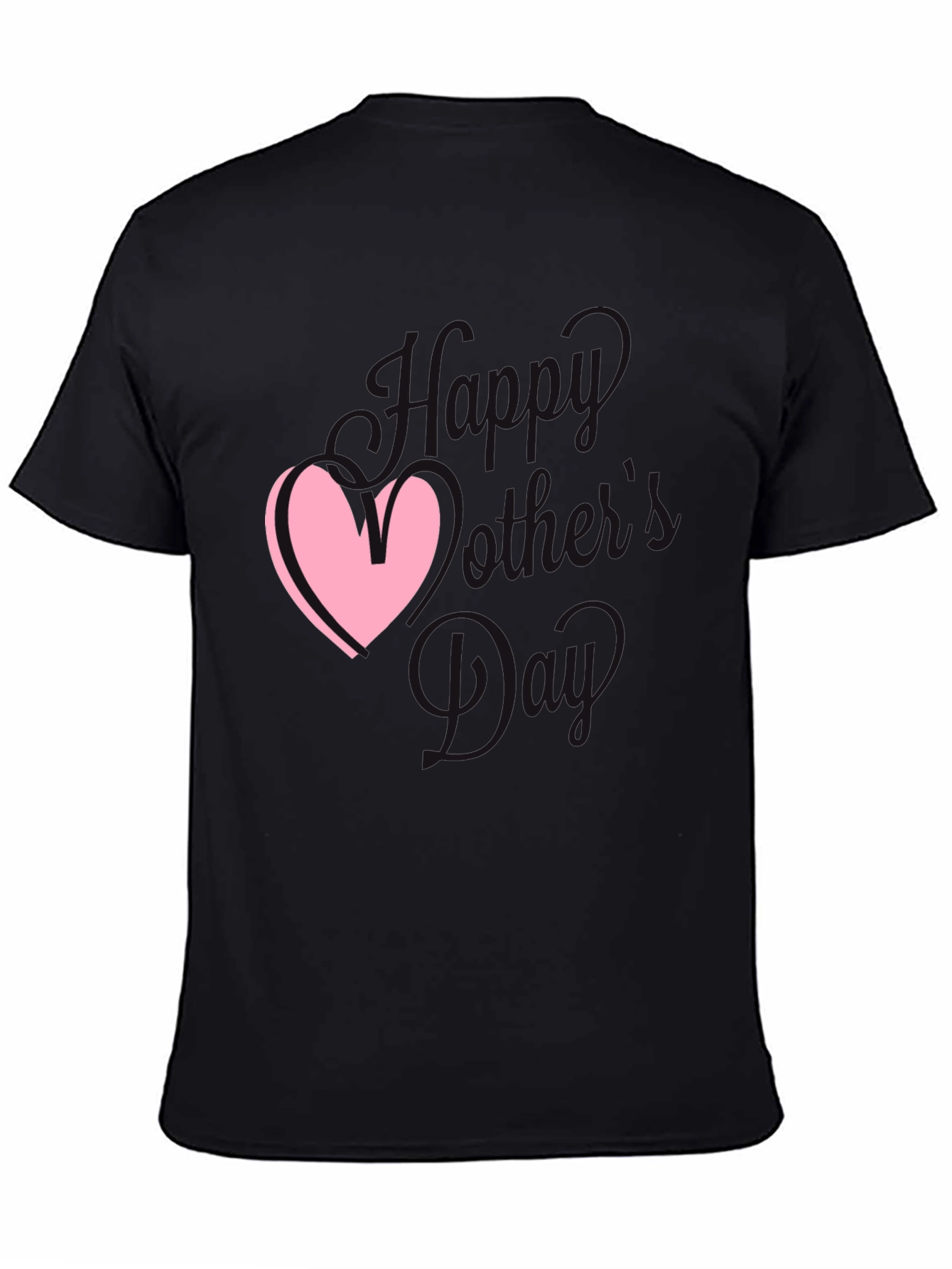Love Mothers Day Black Tee
