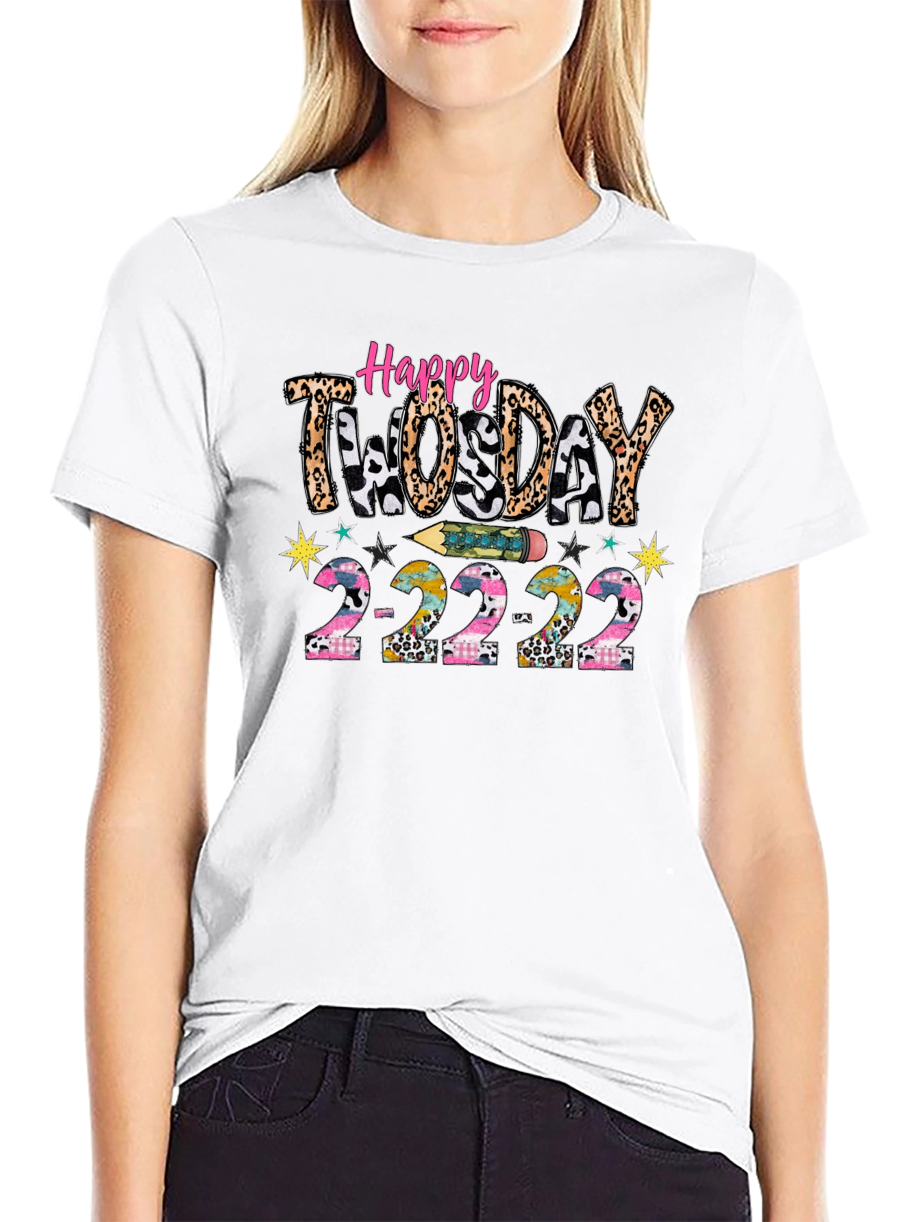 Happy Twosday 2-22-2022 T-Shirt