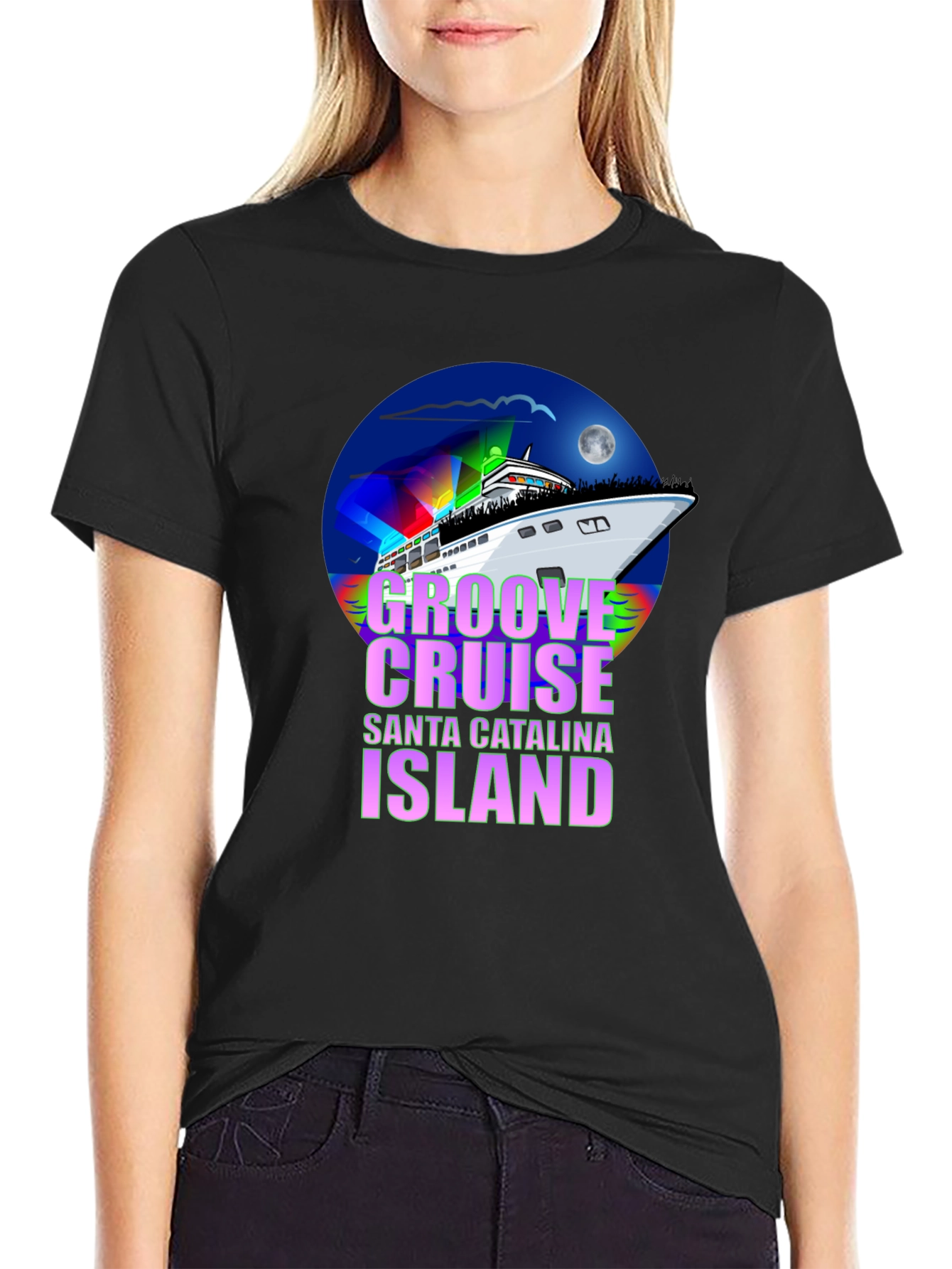 Groove Cruise Santa Catalina Island Graphic T-Shirt