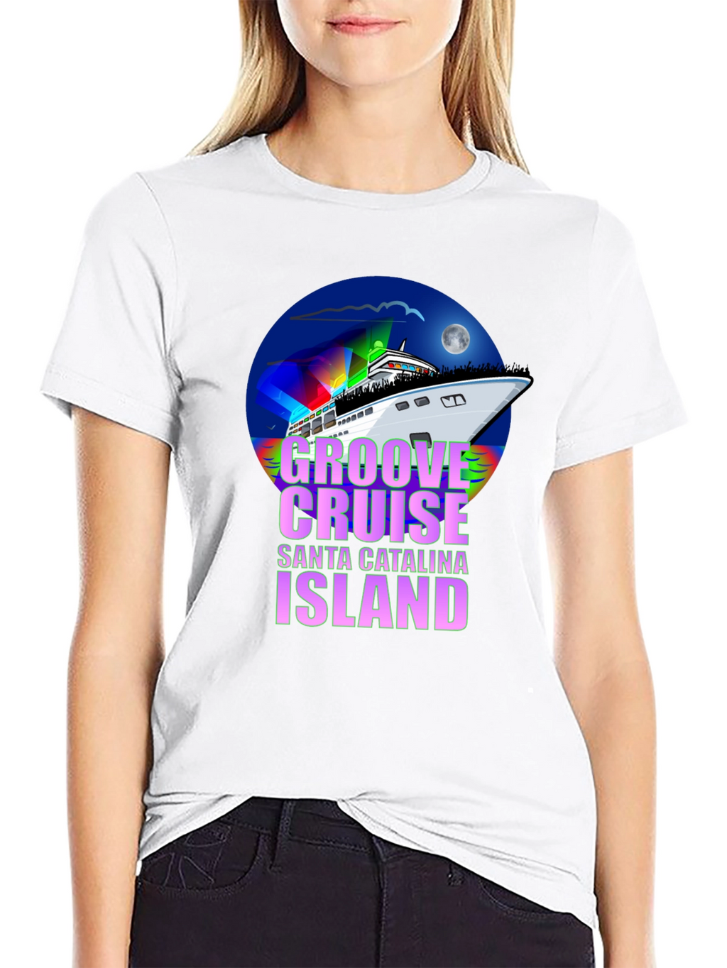 Groove Cruise Santa Catalina Island Graphic T-Shirt