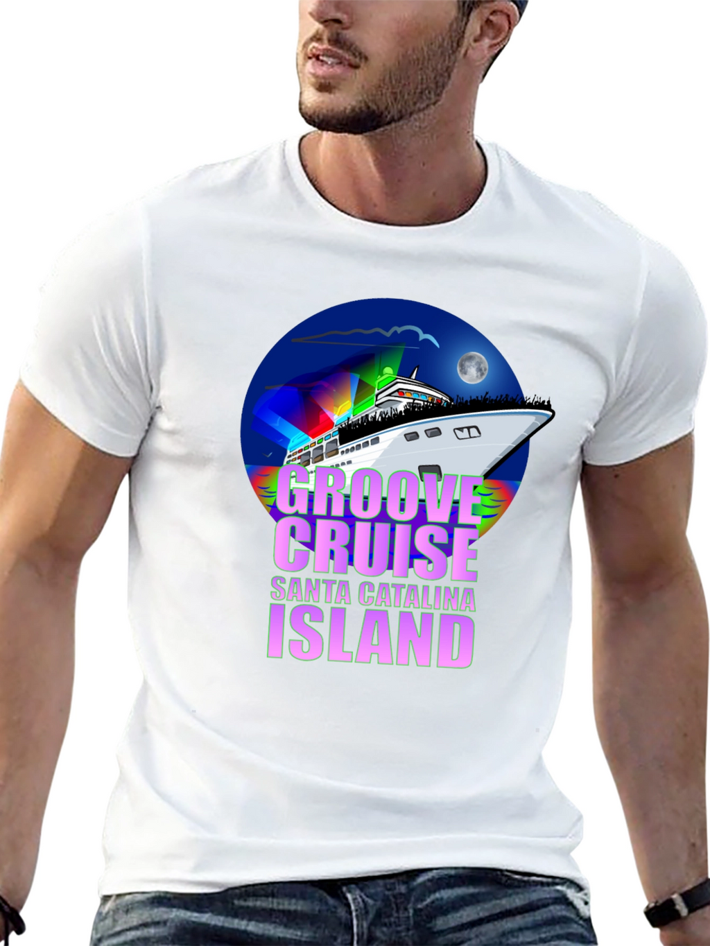 Groove Cruise Santa Catalina Island Graphic T-Shirt