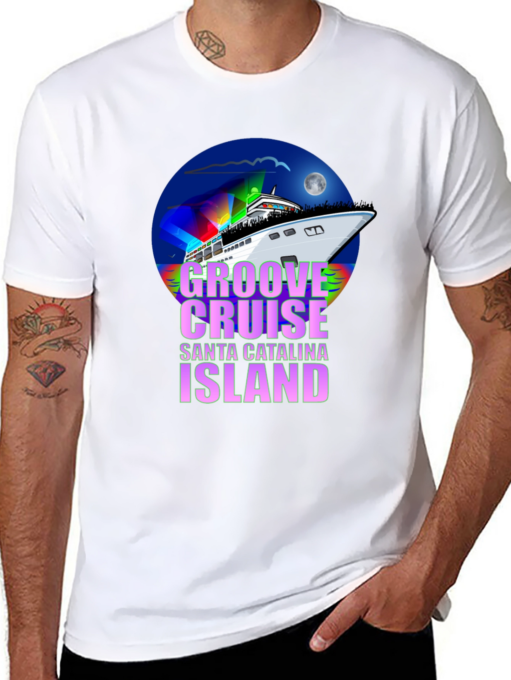 Groove Cruise Santa Catalina Island Graphic T-Shirt
