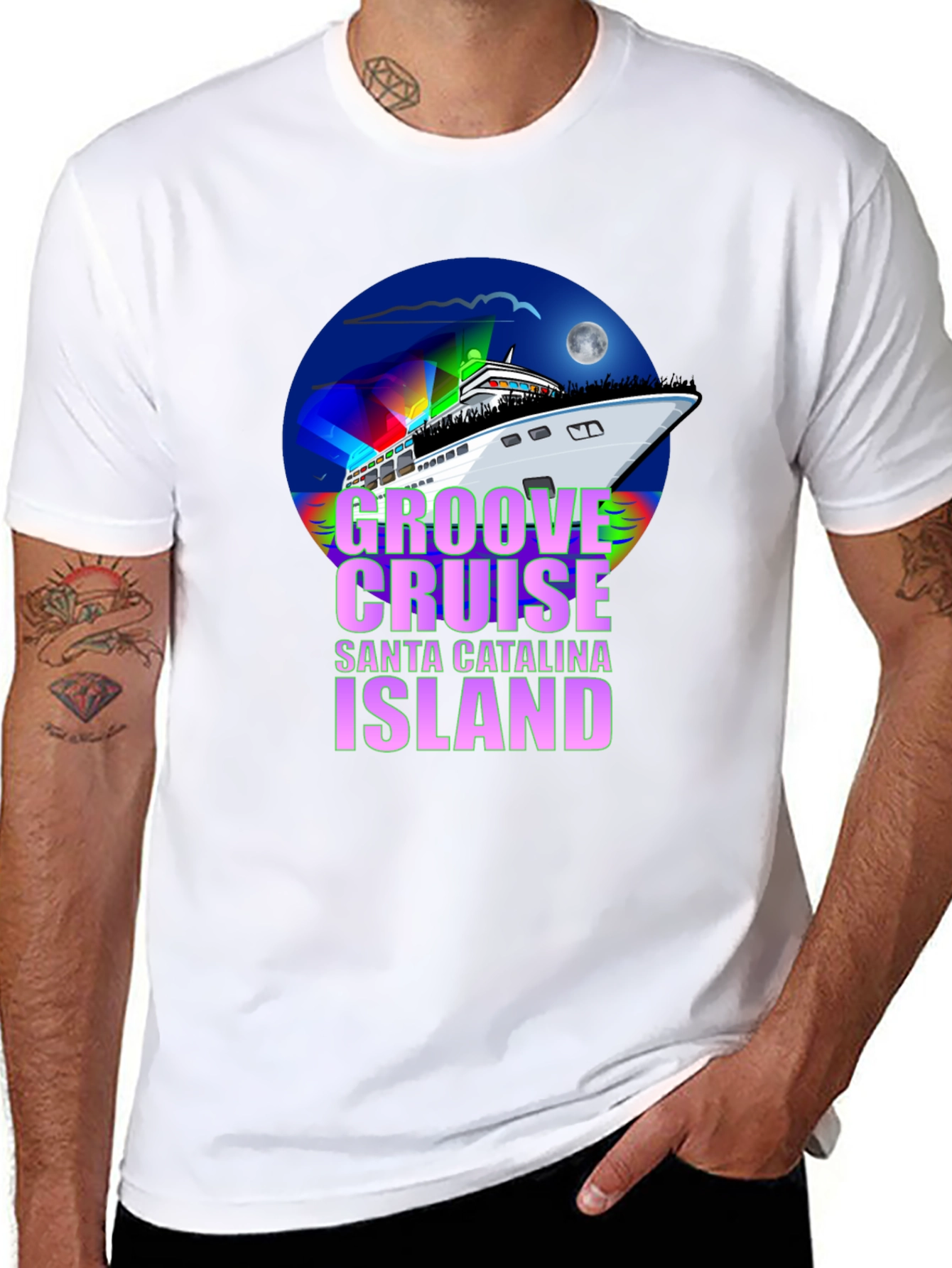 Groove Cruise Santa Catalina Island Graphic T-Shirt
