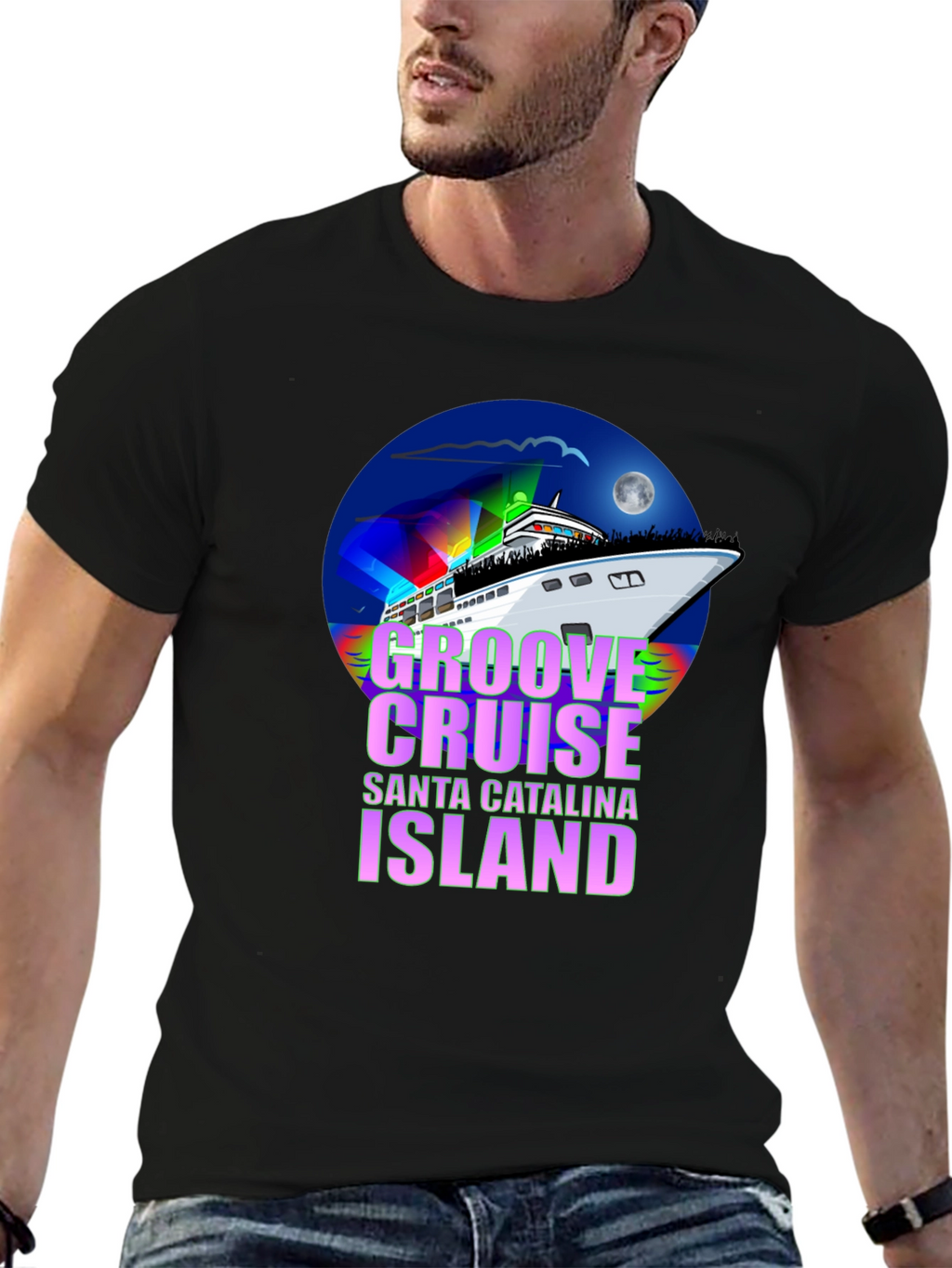 Groove Cruise Santa Catalina Island Graphic T-Shirt