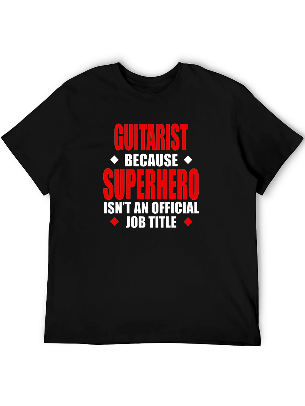 Guitarist Superhero T-Shirt - Funny Musician Tee