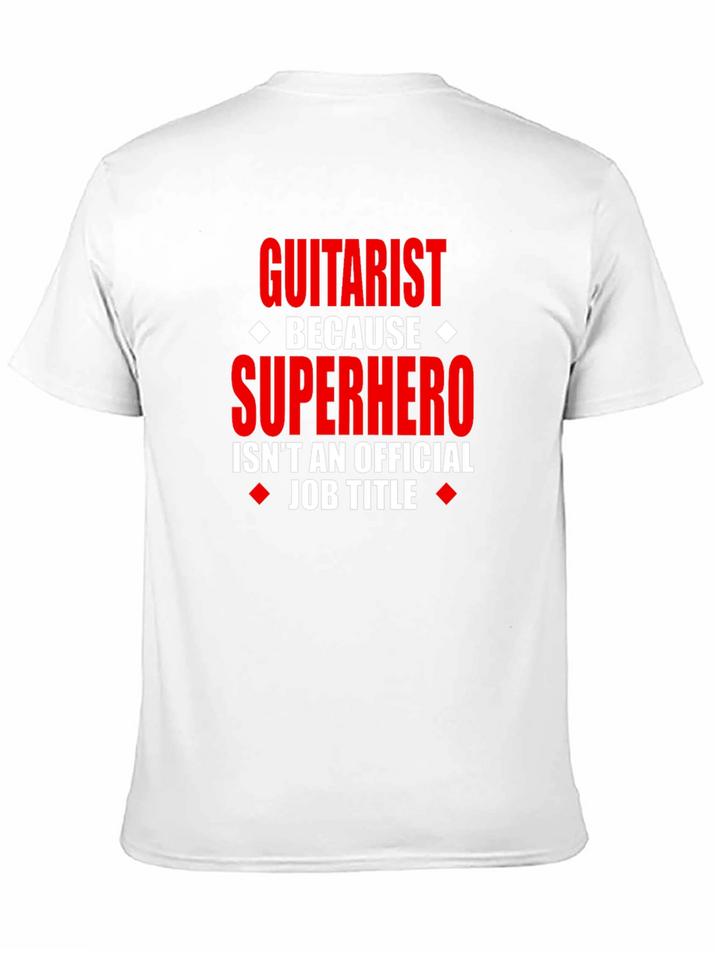 Guitarist Superhero T-Shirt - Funny Musician Tee