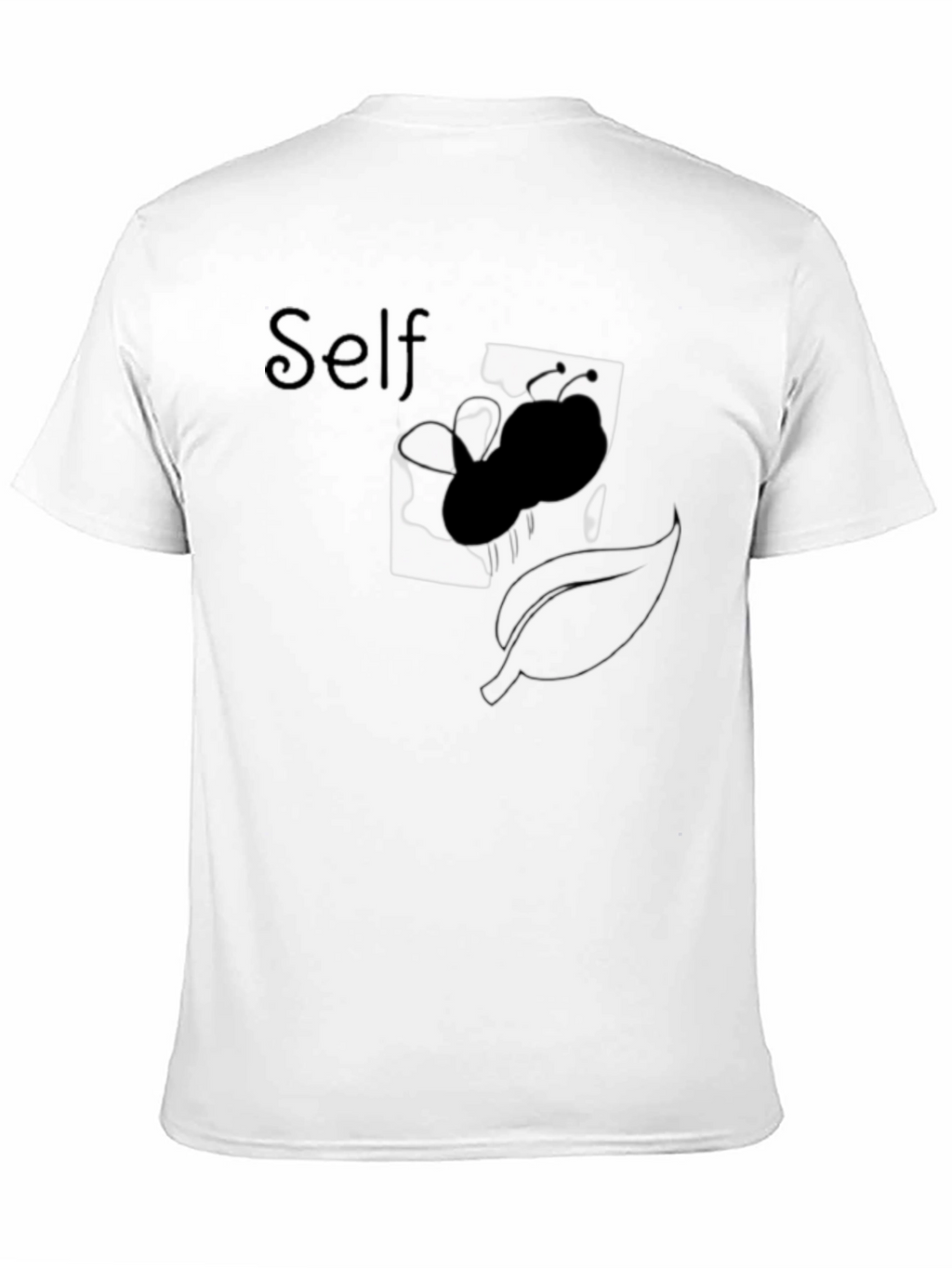 Self Butterfly Graphic Tee - Unique Design Soft Cotton