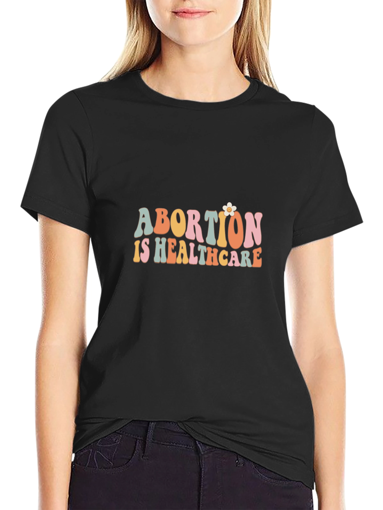 Abortion is Healthcare Graphic Tee - Pro Choice T-Shirt