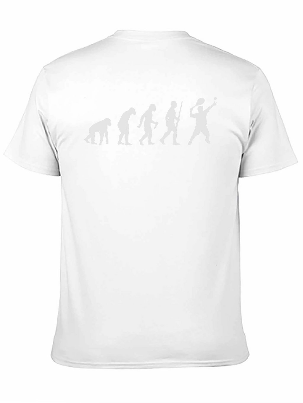 Evolution of Tennis Black T-Shirt