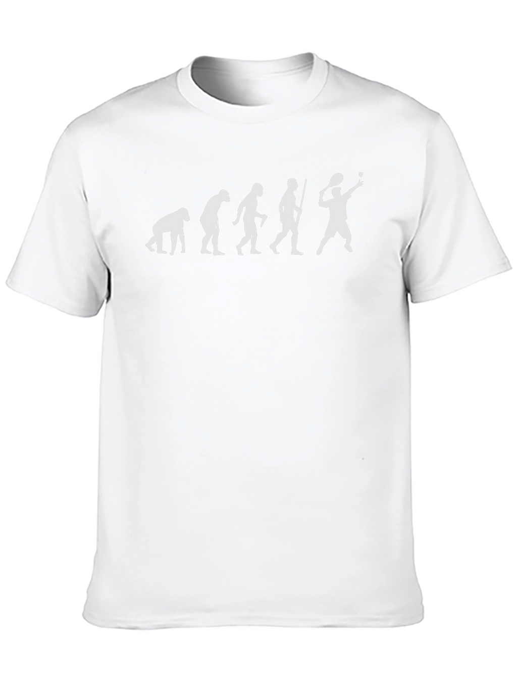 Evolution of Tennis Black T-Shirt