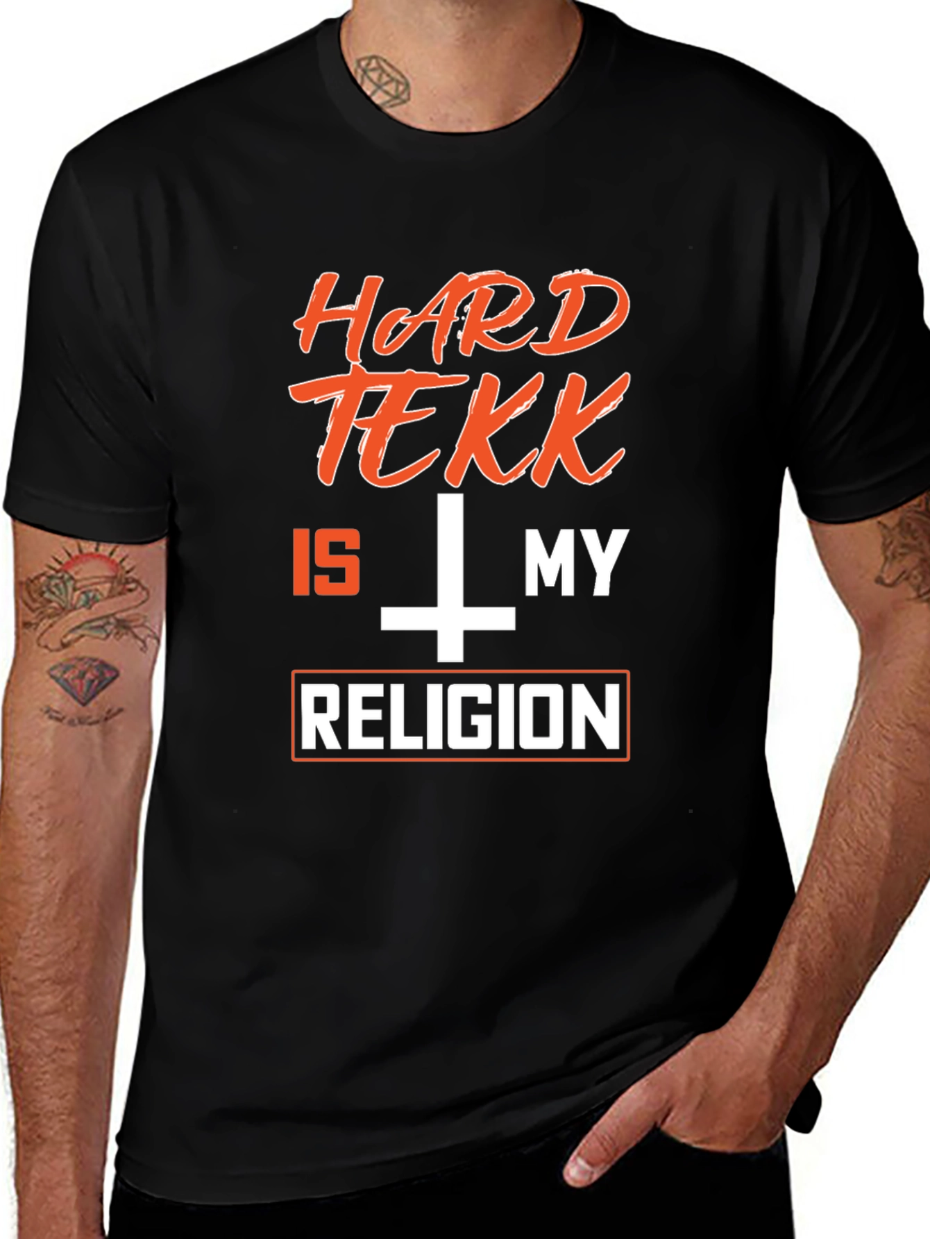 Hard Tekk Religion Graphic Tee