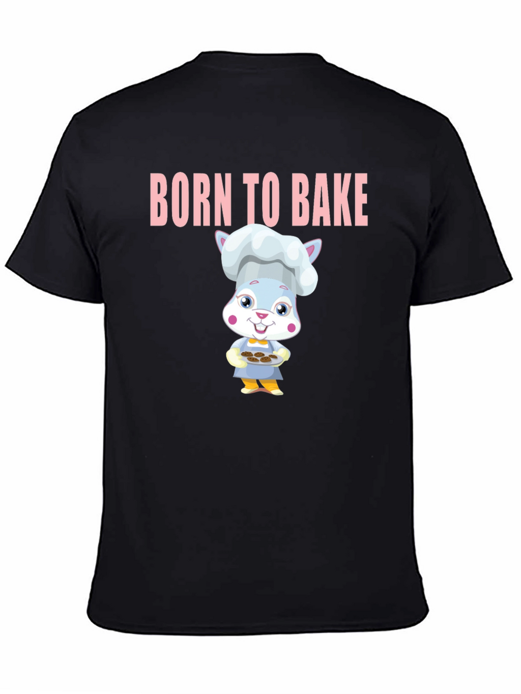 Born to Bake Chef Rabbit T-Shirt