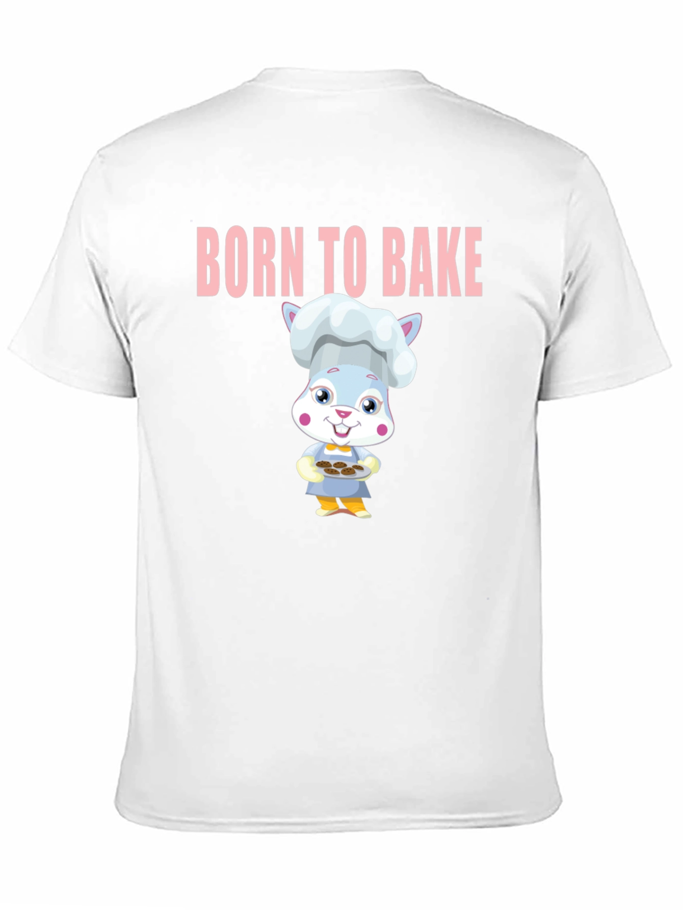 Born to Bake Chef Rabbit T-Shirt