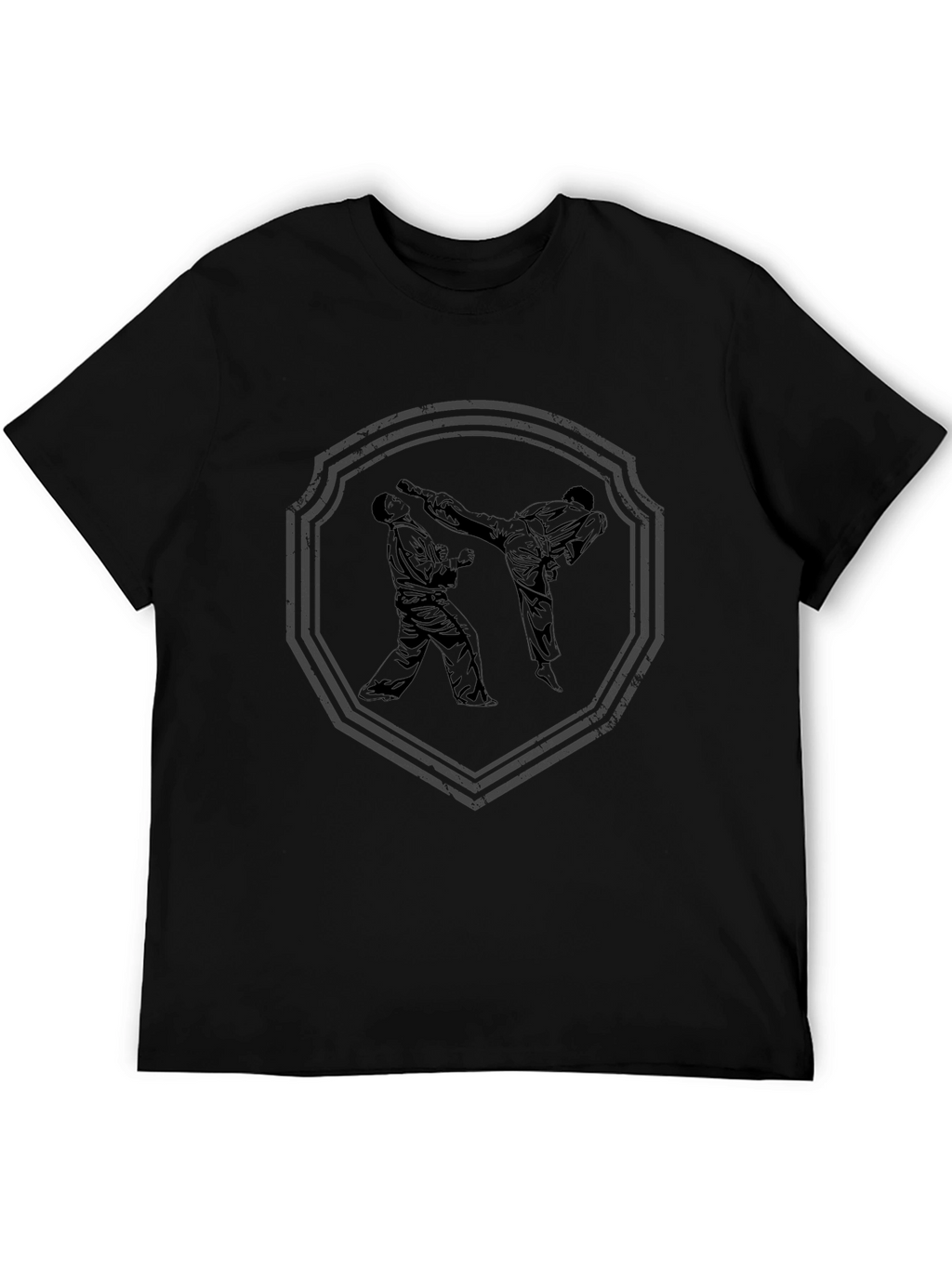 Martial Arts Black Tee