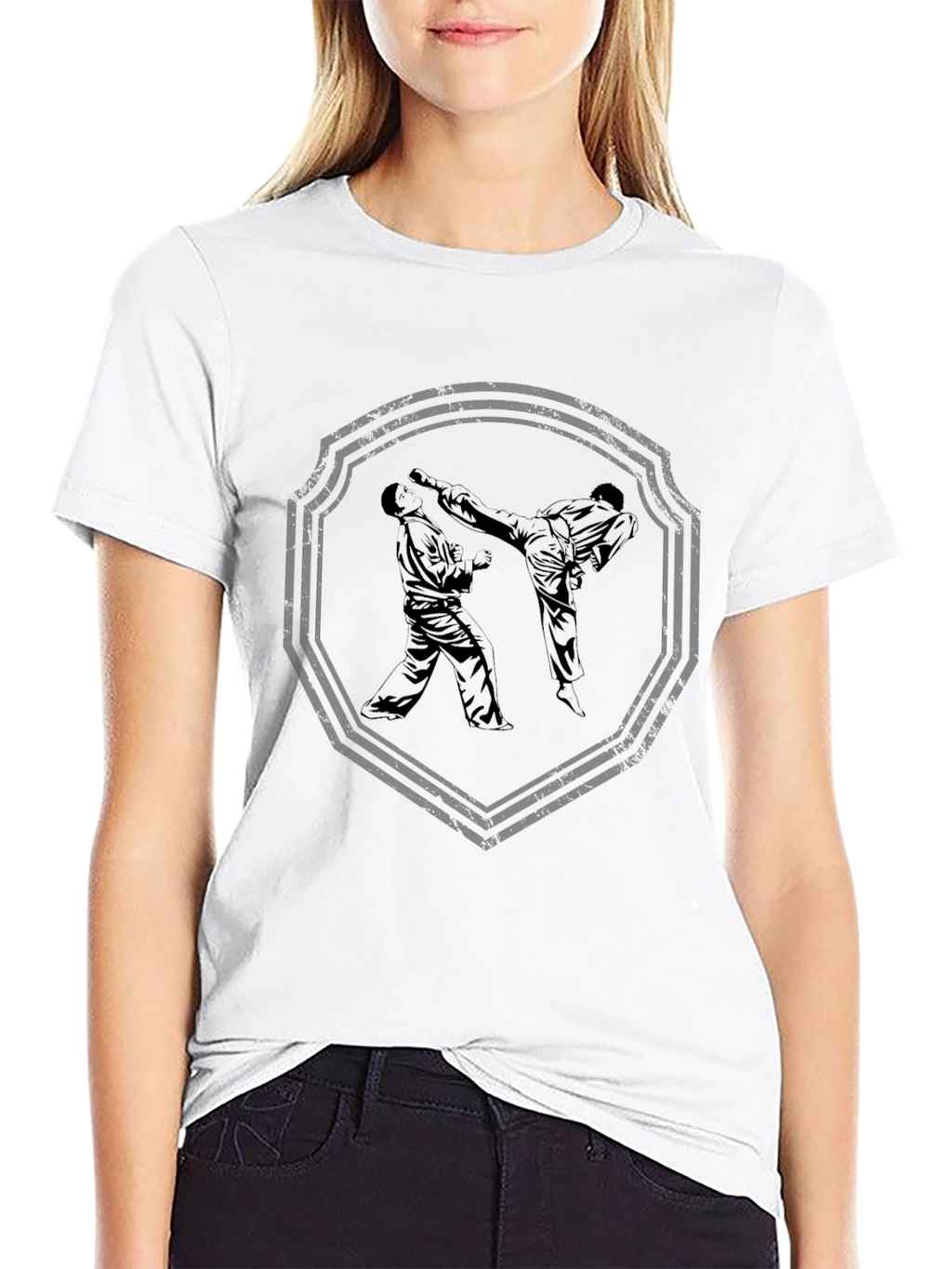 Martial Arts Black Tee