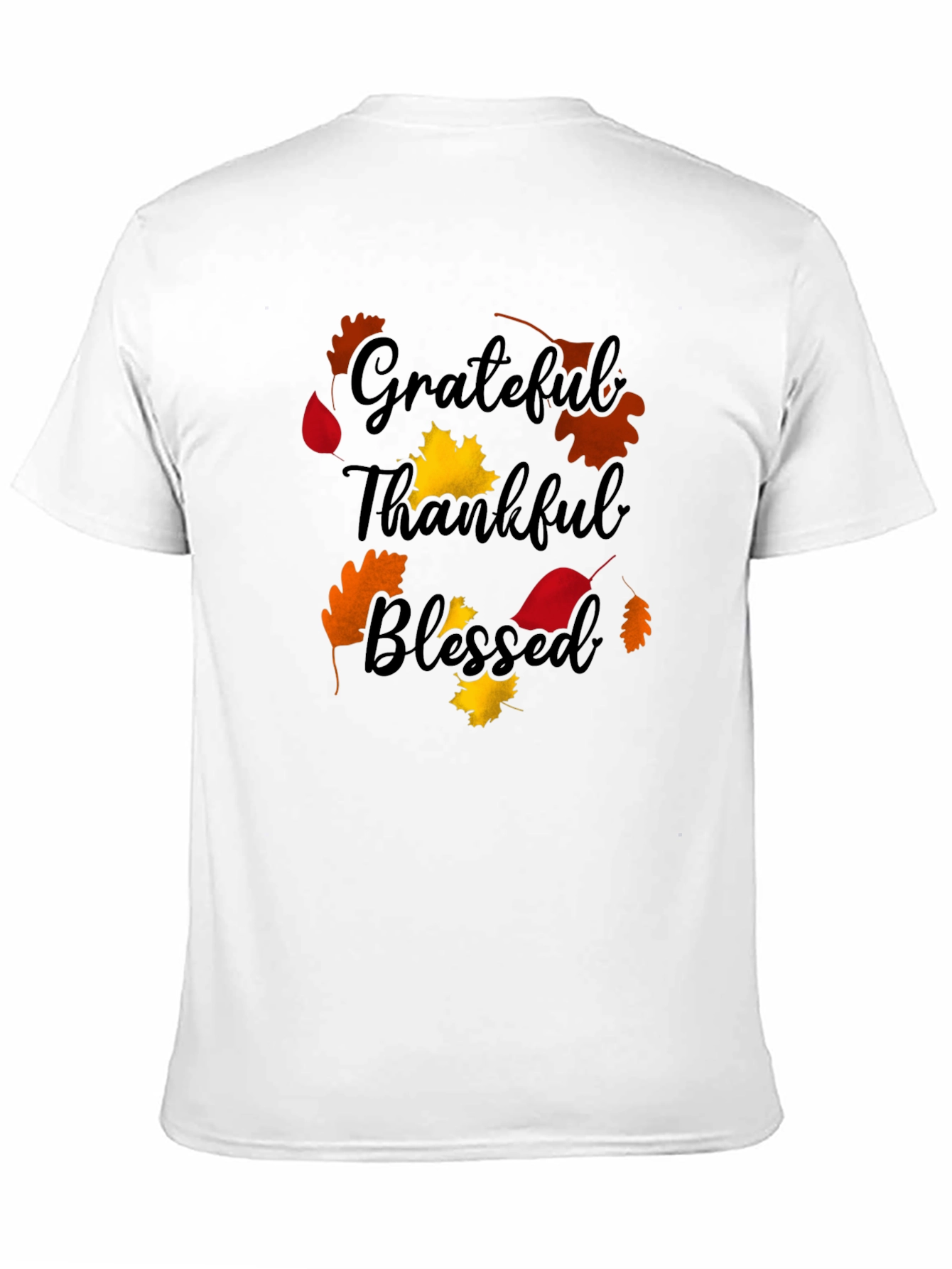 Grateful Thankful Blessed Fall T-Shirt