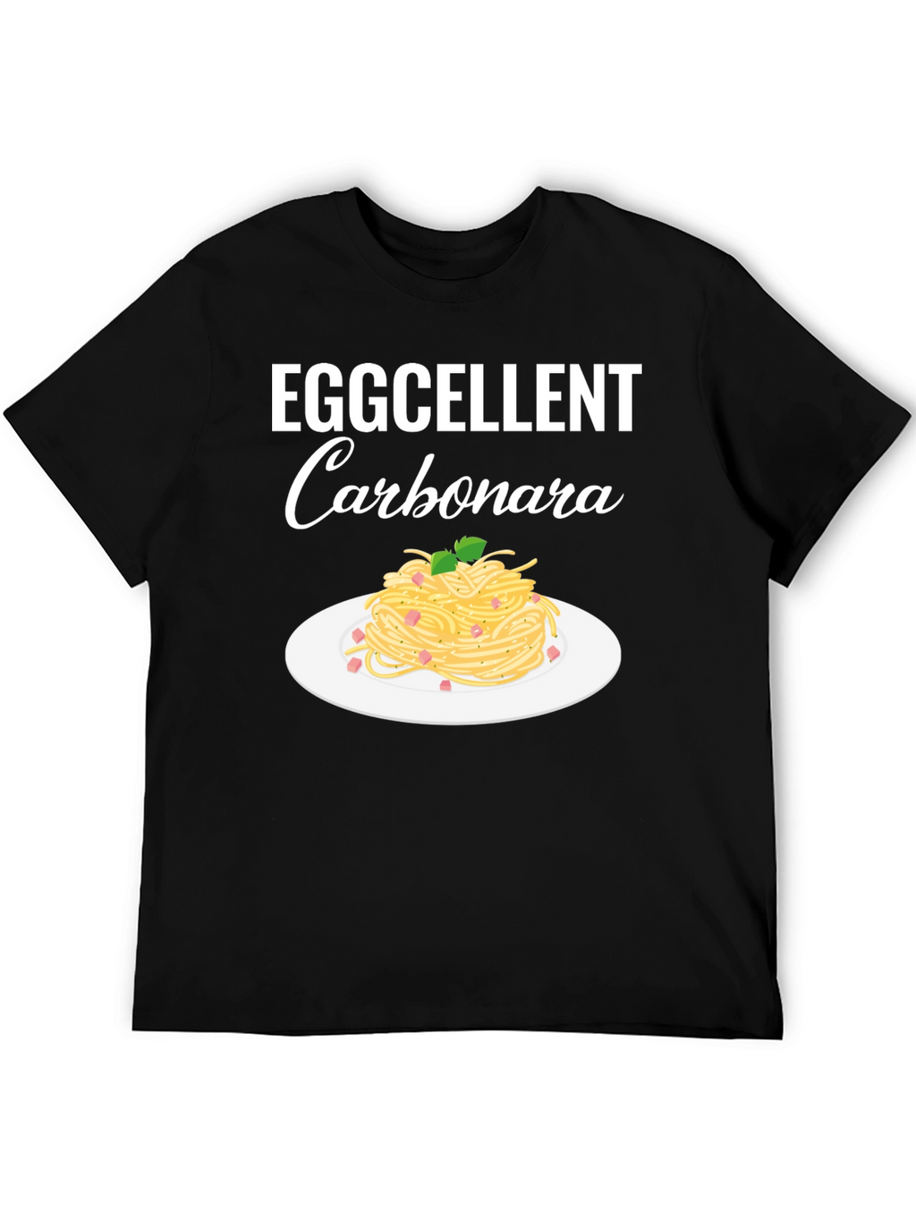 Eggcellent Carbonara T-Shirt - Funny Pasta Lover Tee