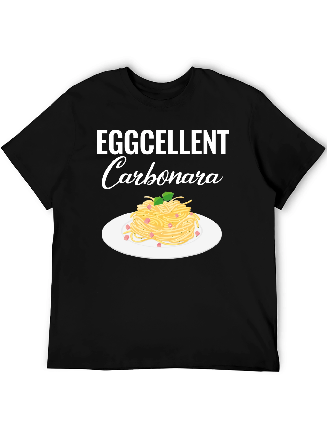 Eggcellent Carbonara T-Shirt - Funny Pasta Lover Tee