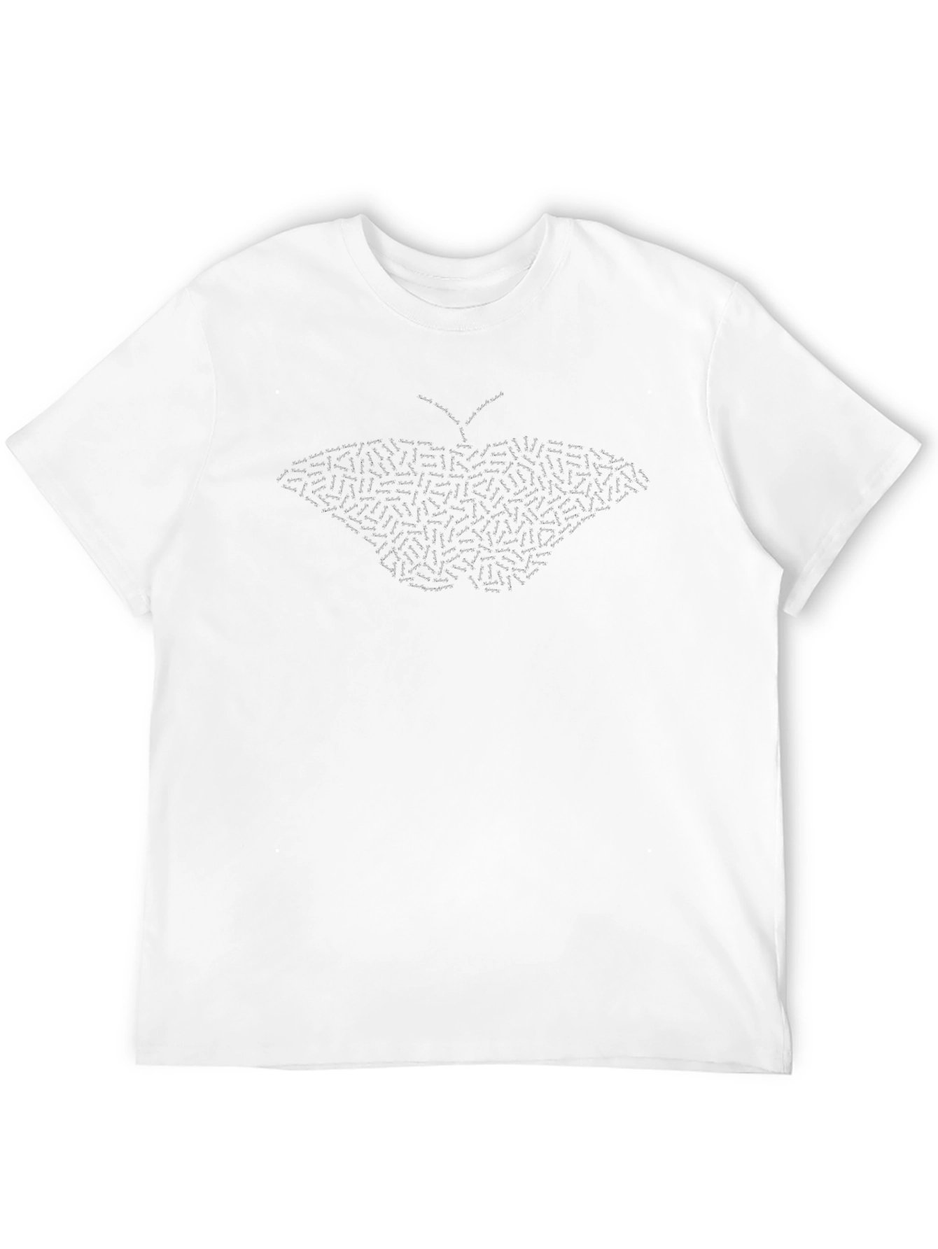 Stylish Black Butterfly Graphic Tee for Men