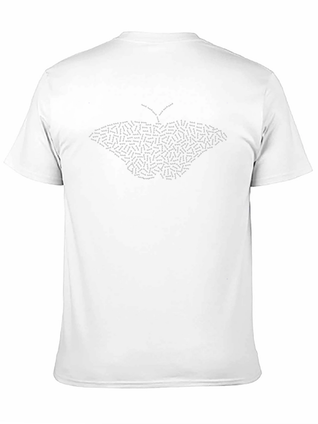 Stylish Black Butterfly Graphic Tee for Men