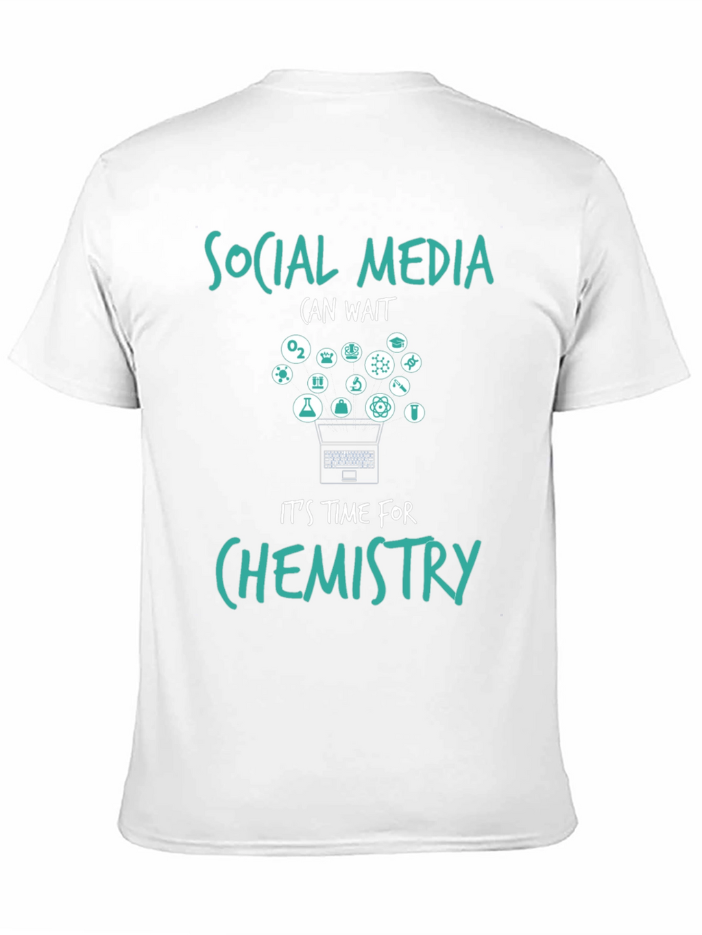 Social Media Can Wait Chemistry T-Shirt