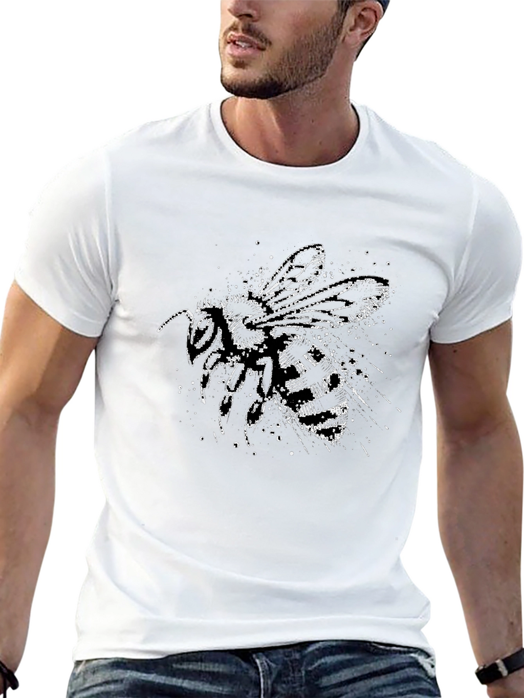 Black Bee Graphic Tee
