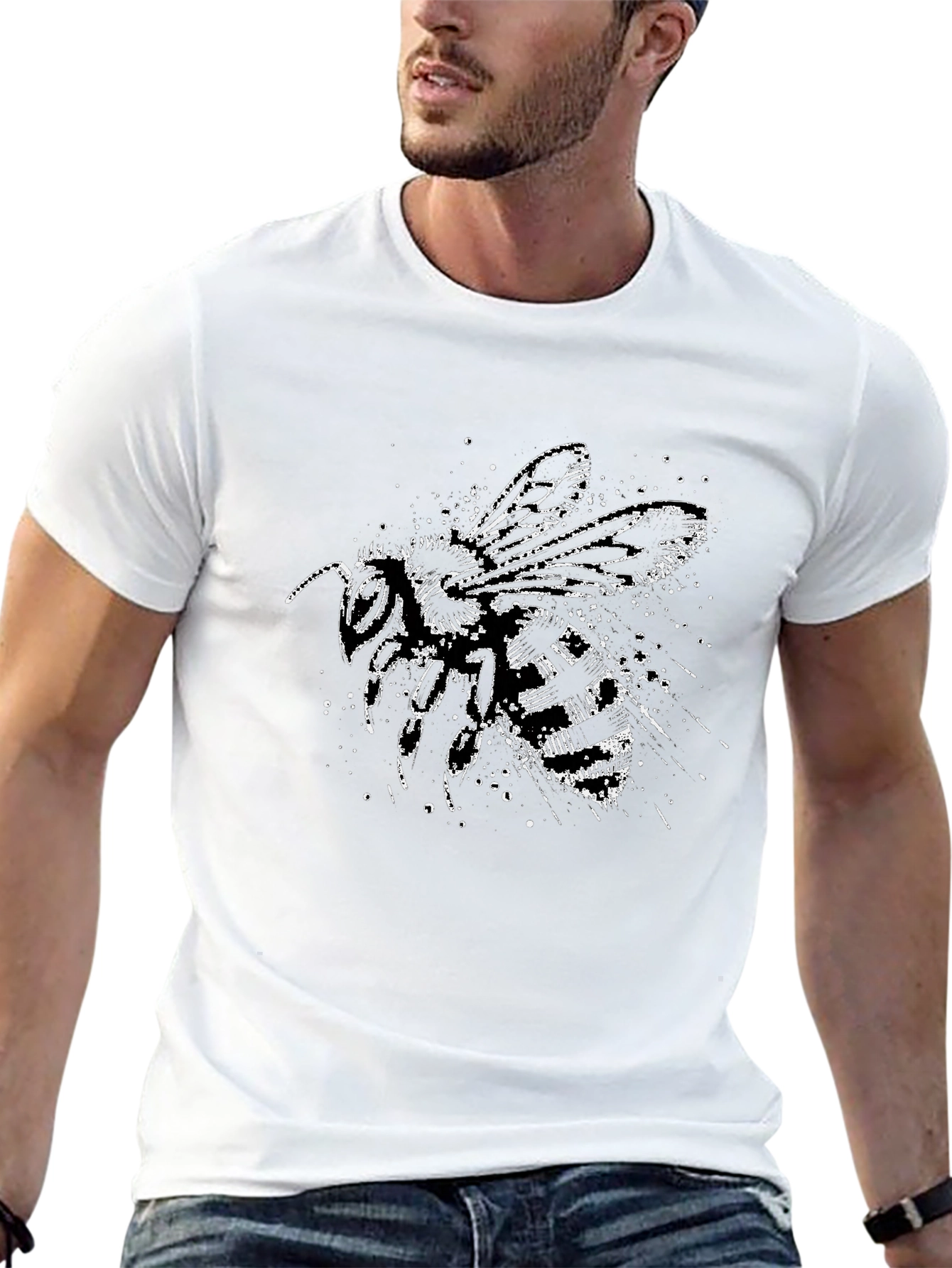 Black Bee Graphic Tee