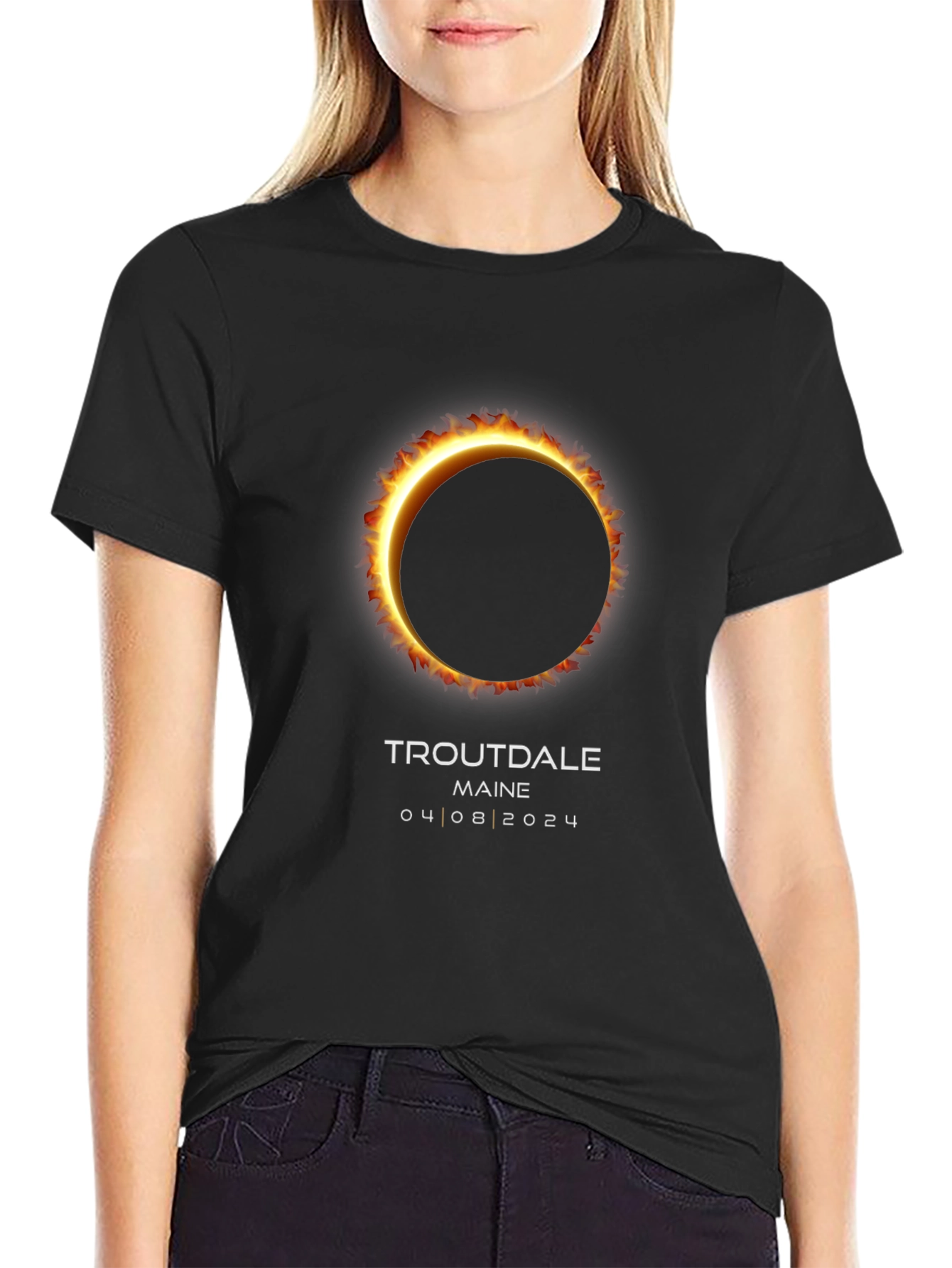 Total Solar Eclipse 2024 Souvenir T-Shirt
