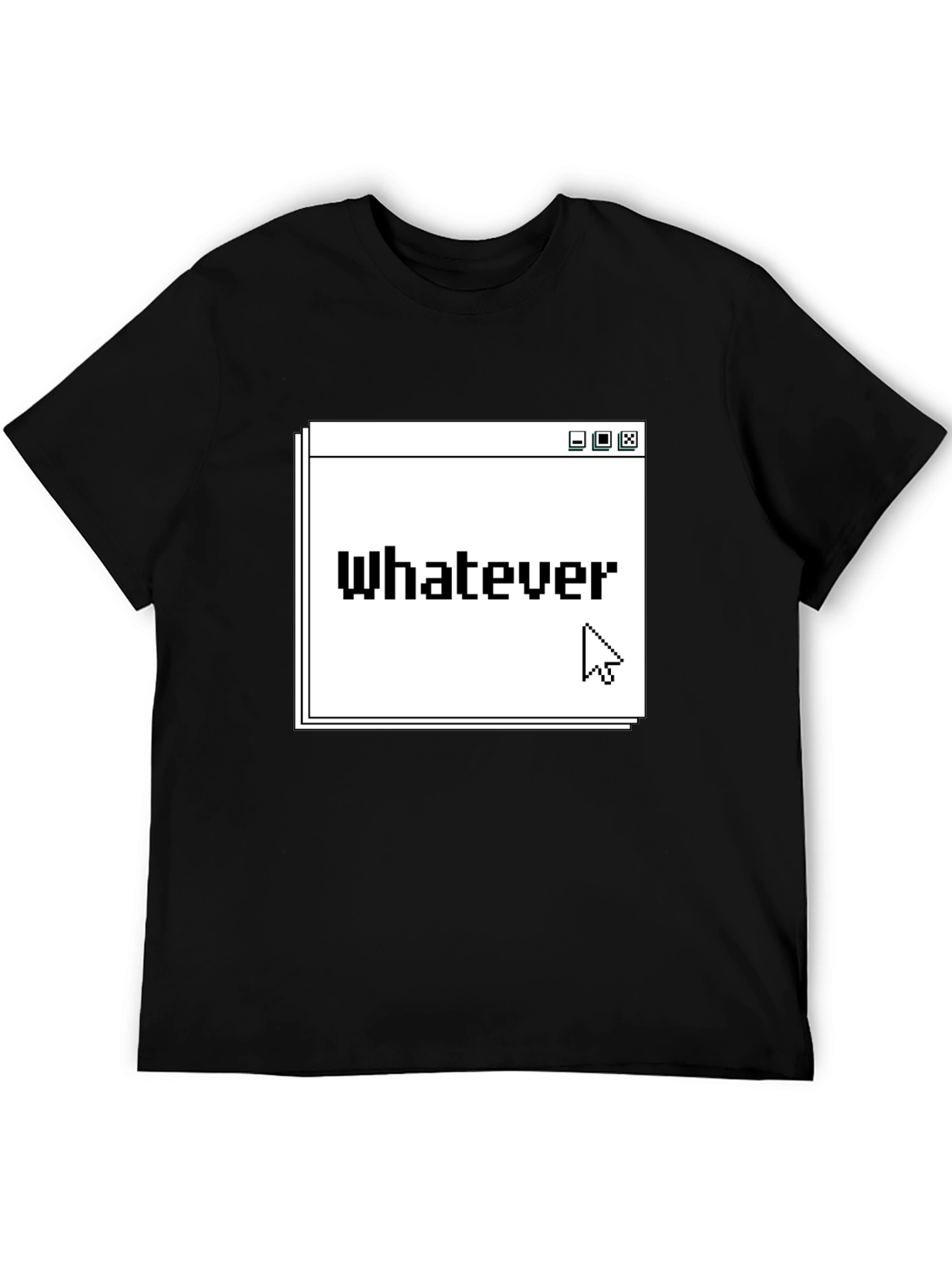Whatever T-Shirt - Pixel Art Design