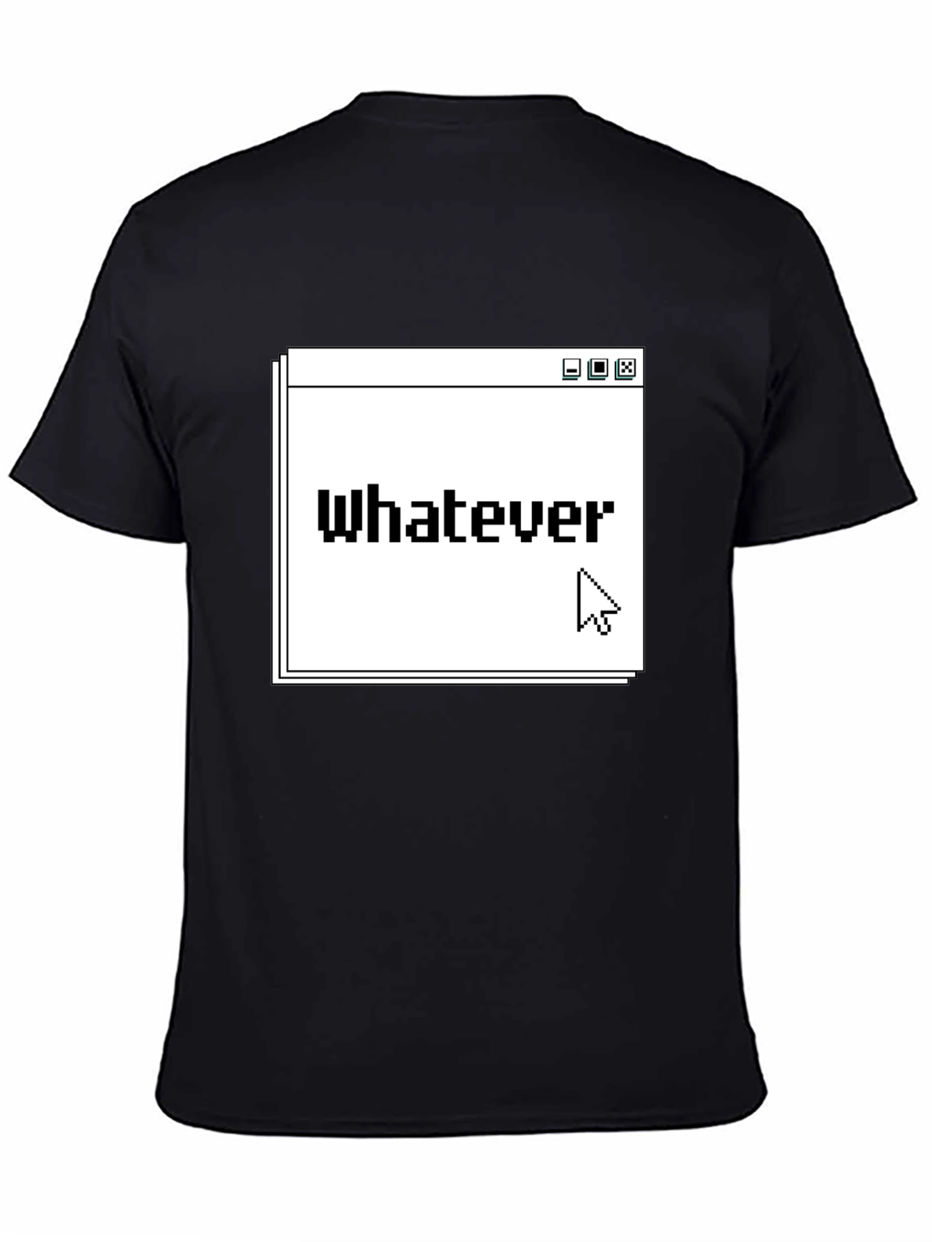 Whatever T-Shirt - Pixel Art Design
