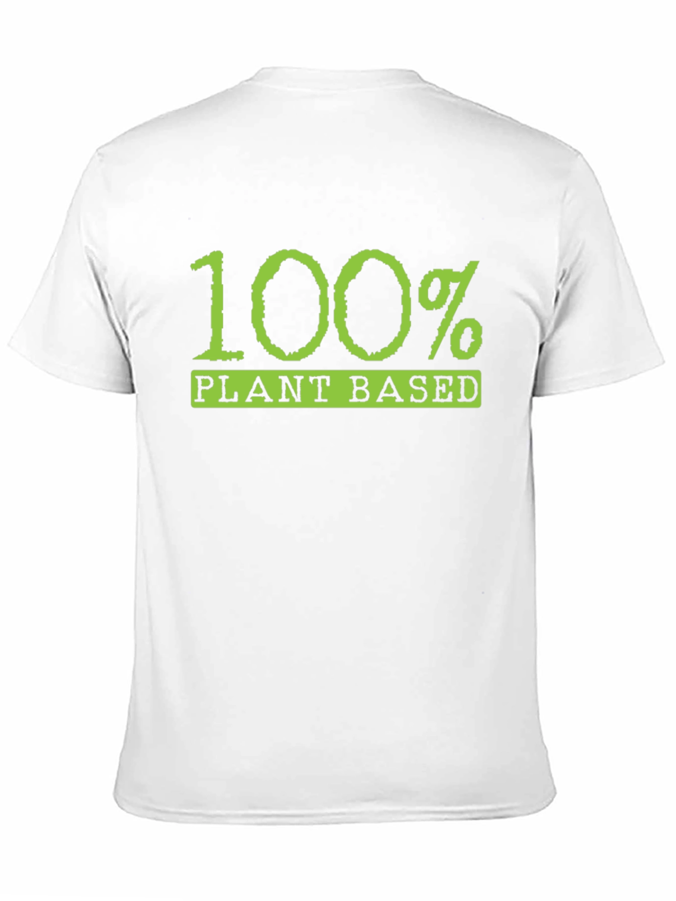 100% Plant Based Graphic T-Shirt - Vegan Lifestyle