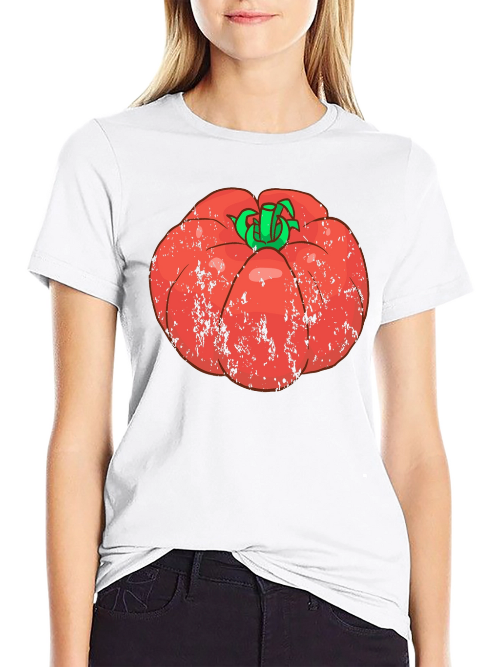 Tomato Graphic Tee - Fun Food T-Shirt