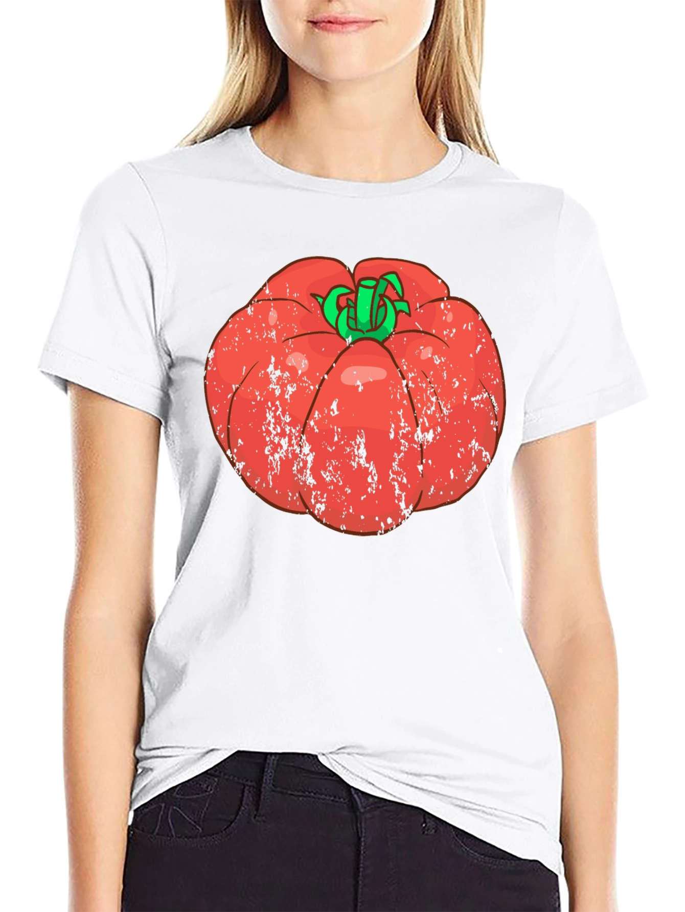 Tomato Graphic Tee - Fun Food T-Shirt
