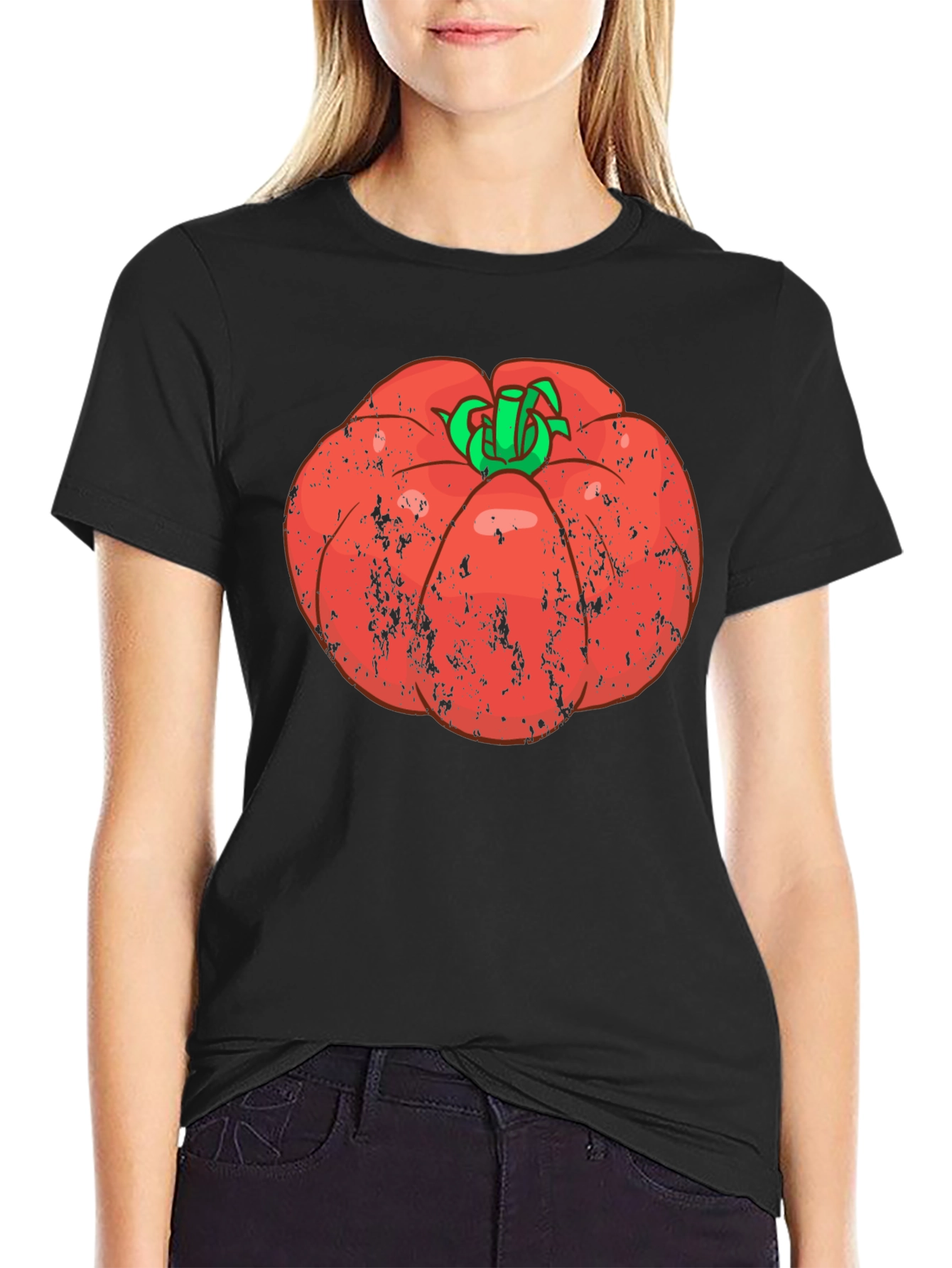 Tomato Graphic Tee - Fun Food T-Shirt