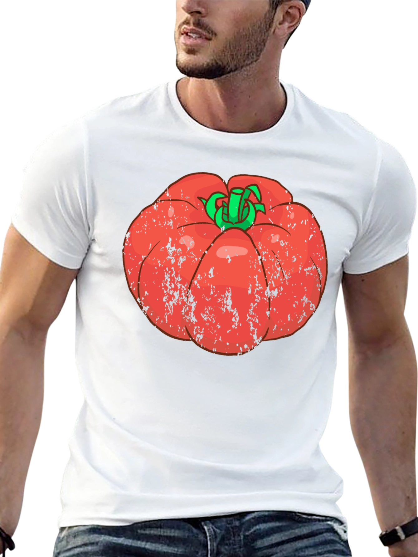 Tomato Graphic Tee - Fun Food T-Shirt