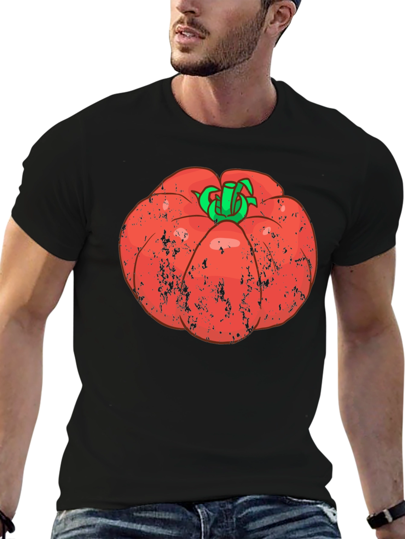 Tomato Graphic Tee - Fun Food T-Shirt
